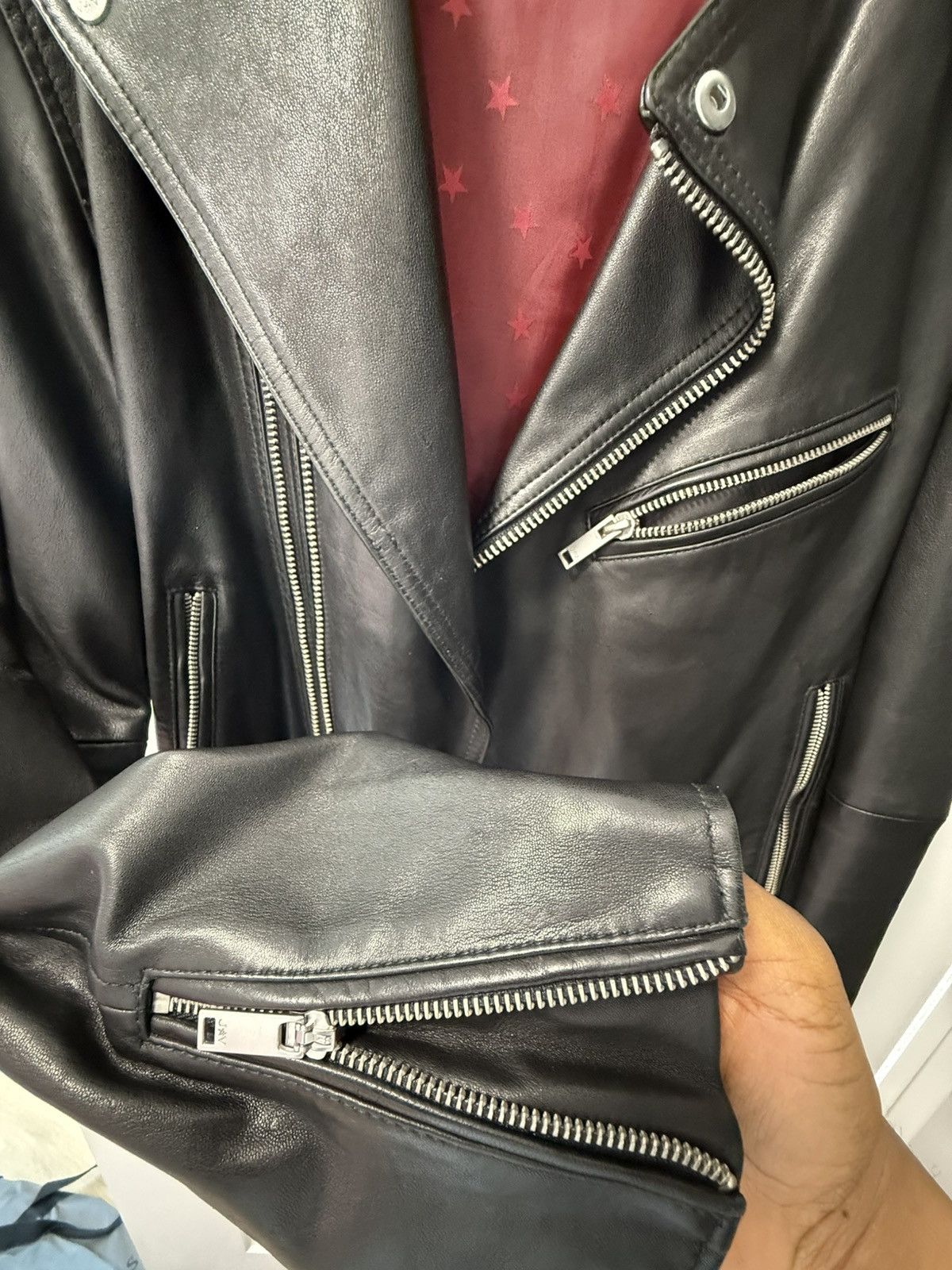 John Varvatos John Varvatos Leather Jacket Size US M / EU 48-50 / 2 - 6 Thumbnail
