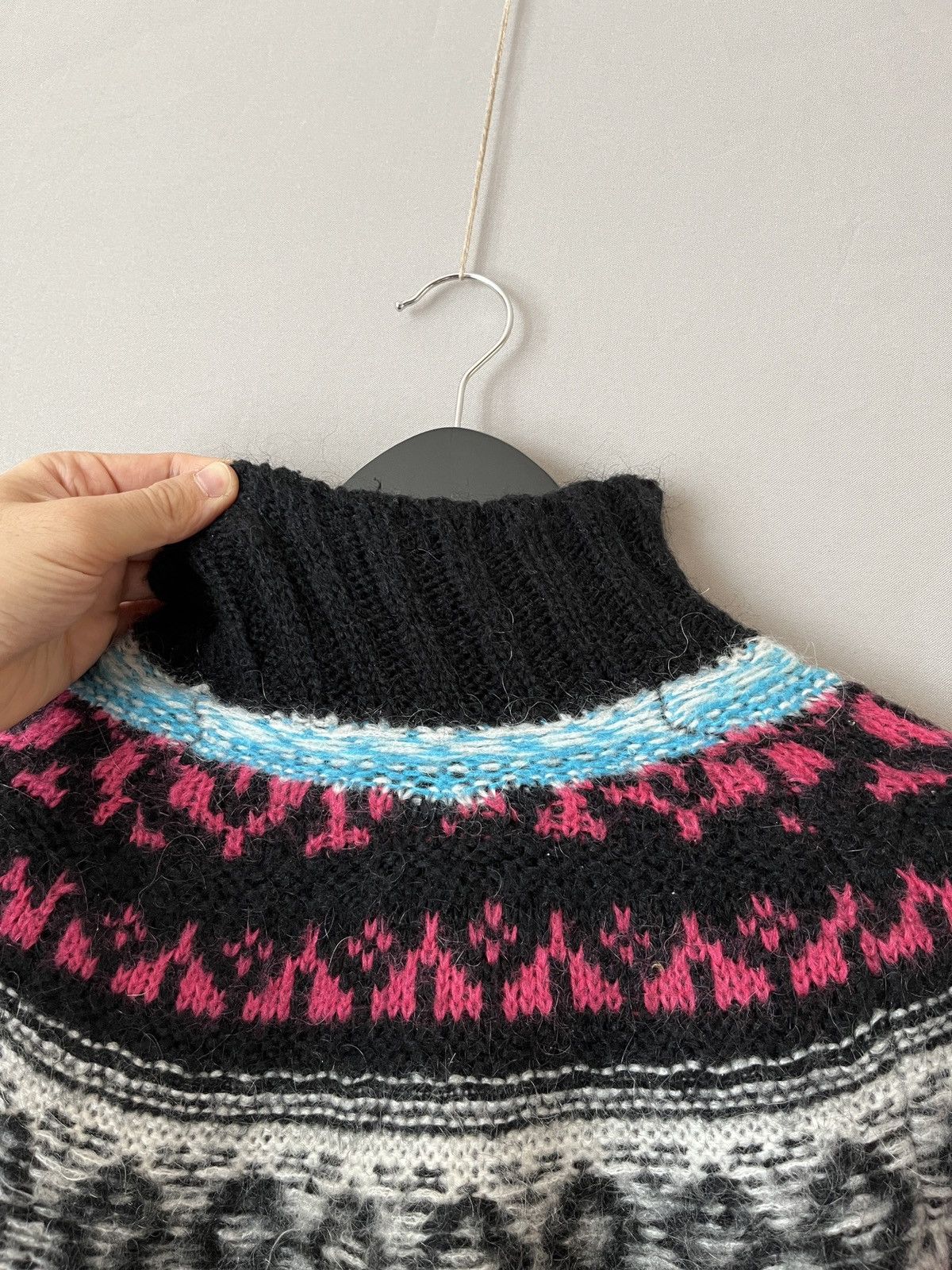 Patrizia Pepe Patrizia Pepe Don’t Judge My Ugly Jumper Mohair Sweater Size ONE SIZE - 5 Thumbnail