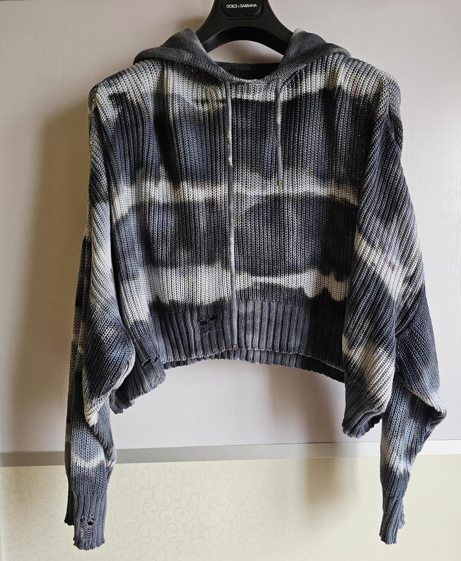 Amiri AMIRI Women's Hooded Knit Sweater Size M / US 6-8 / IT 42-44 - 1 Thumbnail
