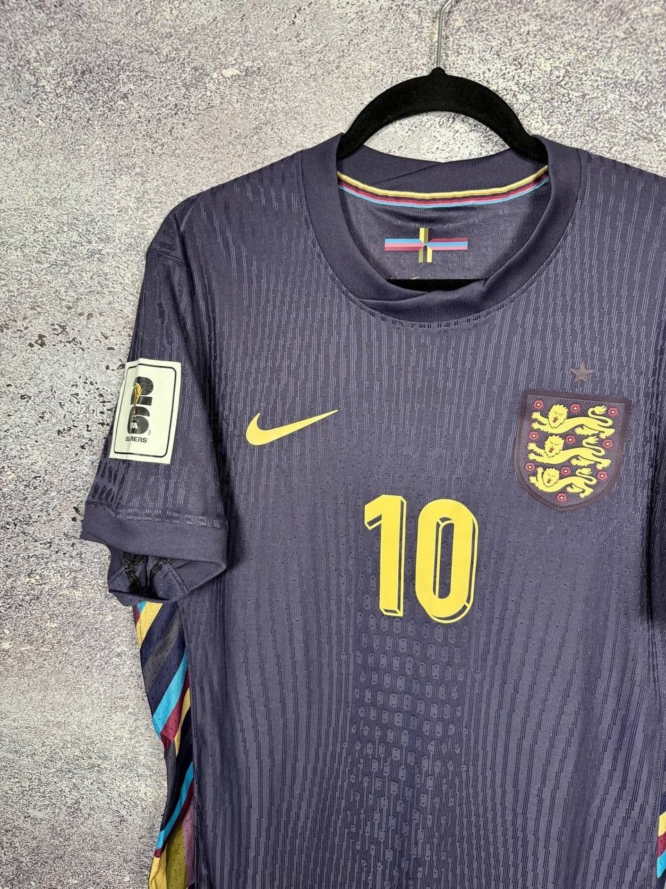 Vintage BELLINGHAM England National Team 2024 Away Soccer Jersey Size US XL / EU 56 / 4 - 4 Thumbnail