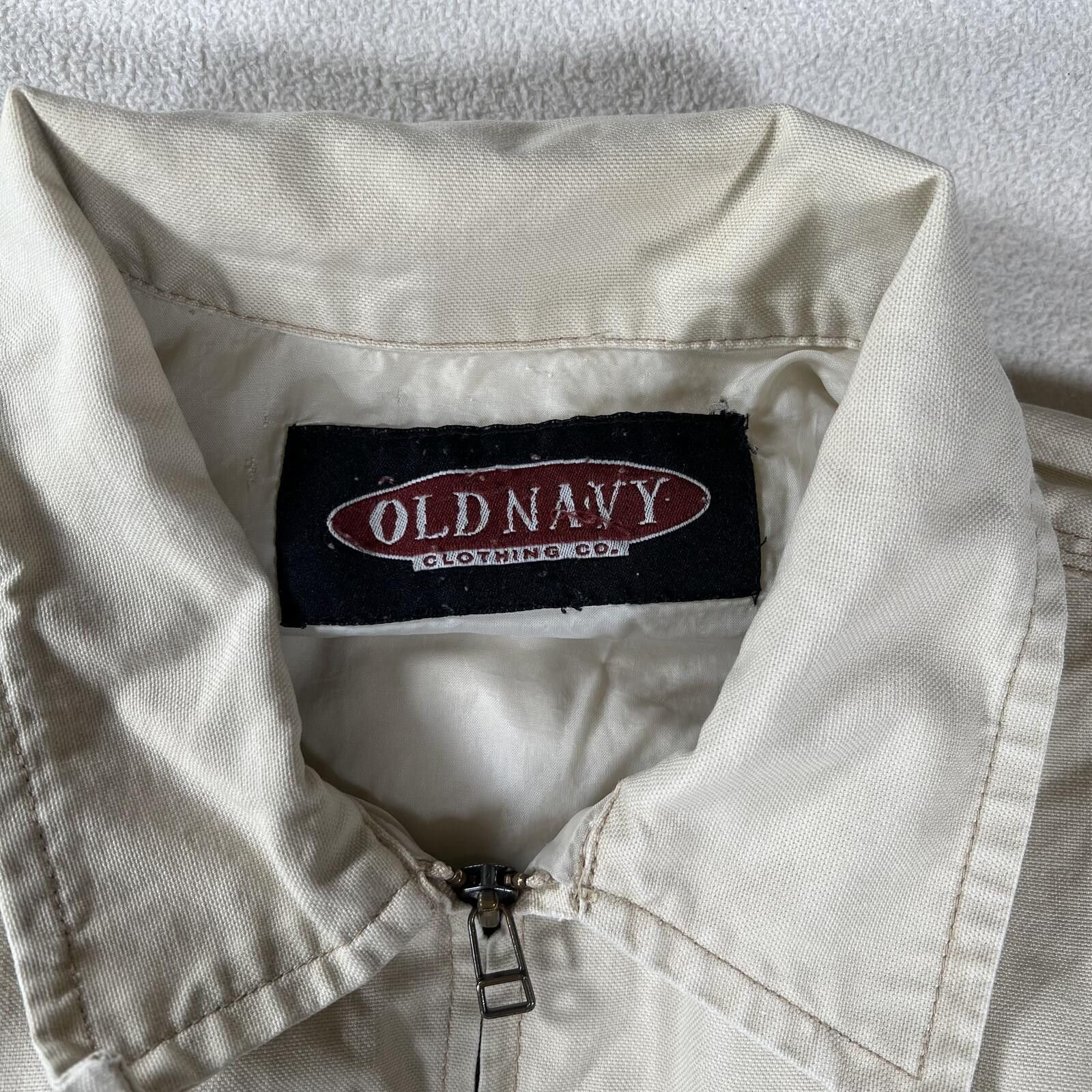Old Navy Vintage Old Navy Cropped Zip Up Detroit Style Herrington Jkt Size US M / EU 48-50 / 2 - 9 Thumbnail