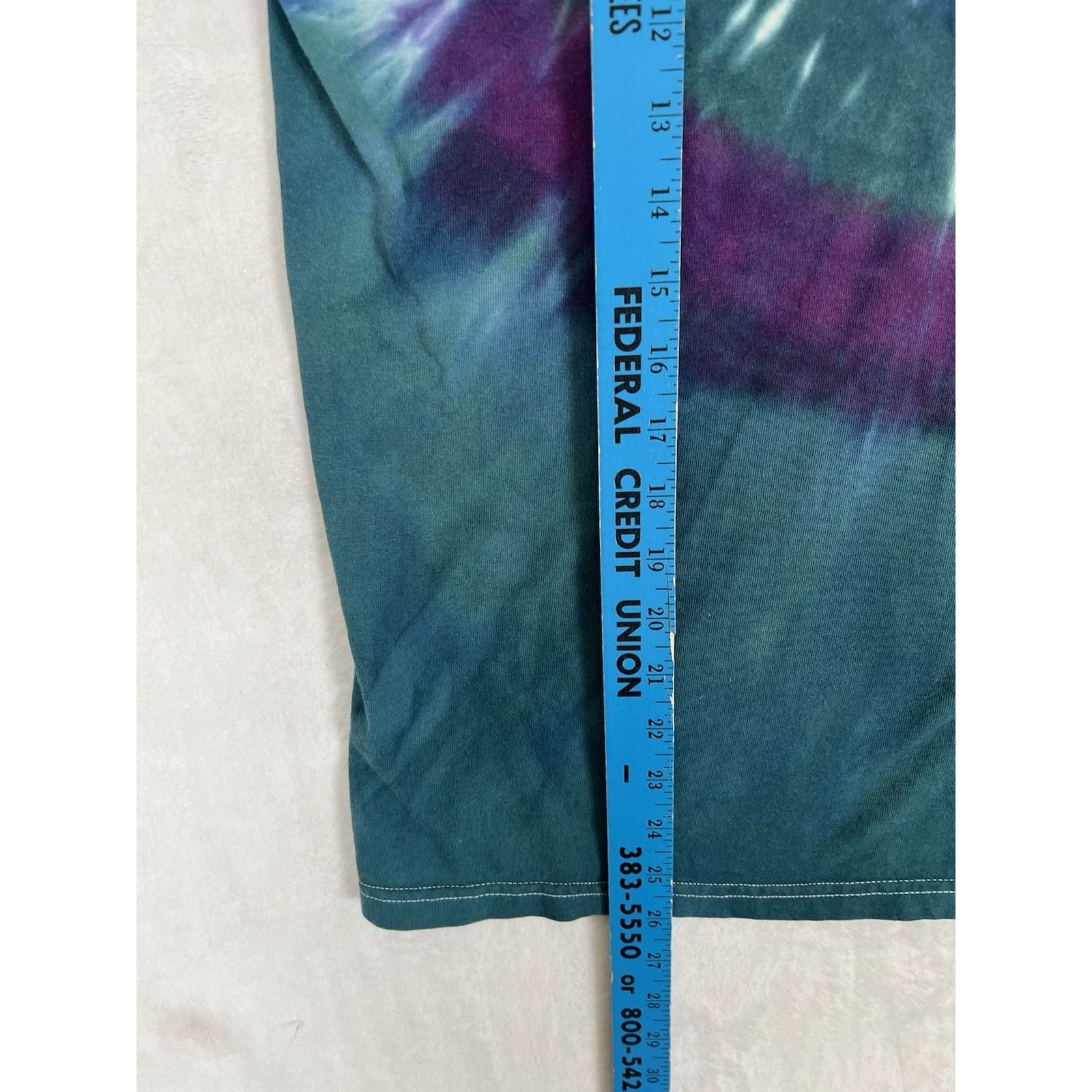 Hanes Vintage Tie Dye Blank Single Stitch T-Shirt Size Medium Made Size US M / EU 48-50 / 2 - 6 Thumbnail