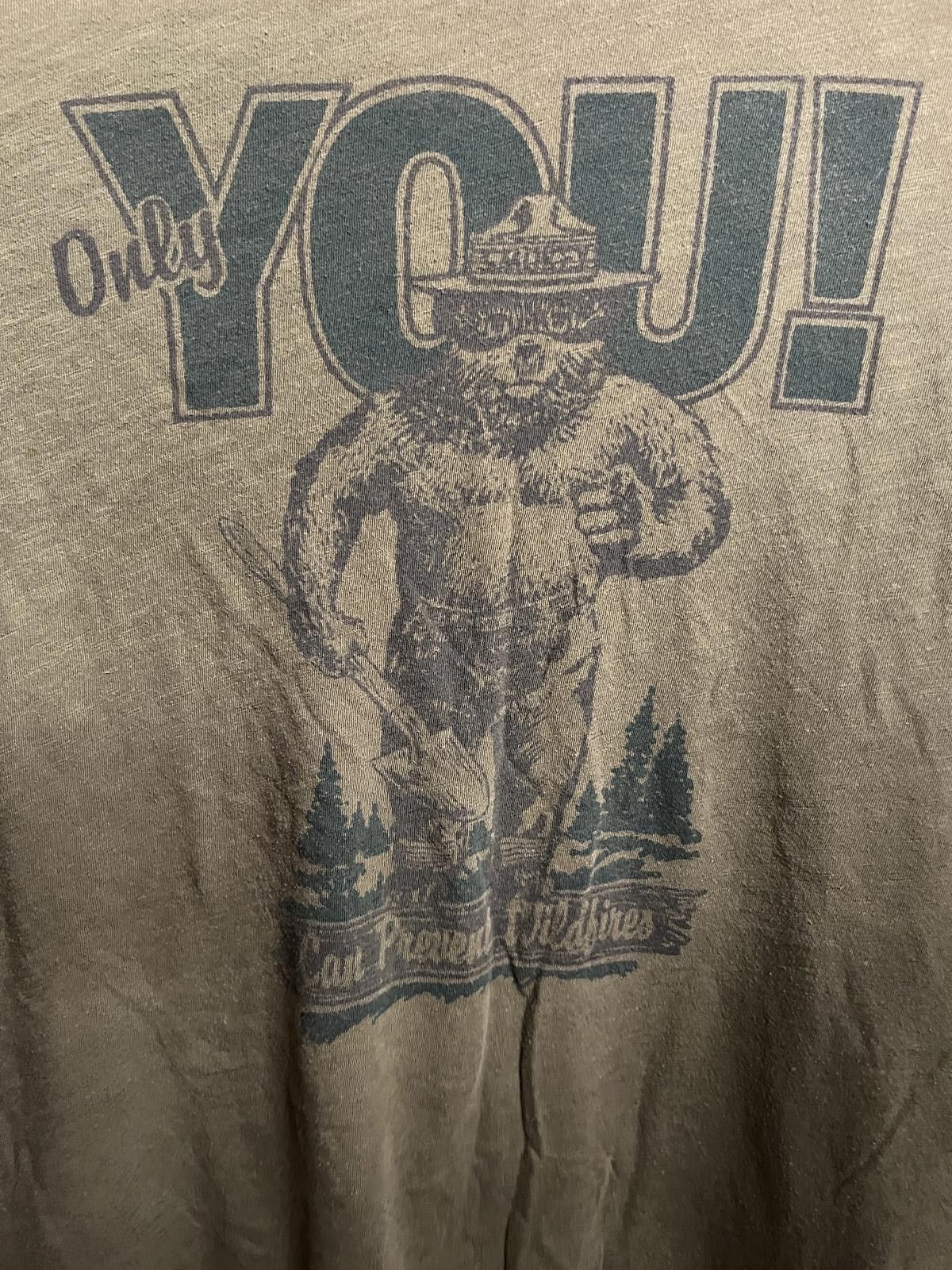 Lucky Brand Smokey Bear Tee - Only You Can Prevent Wildfires Shirt XL Size US XL / EU 56 / 4 - 3 Thumbnail