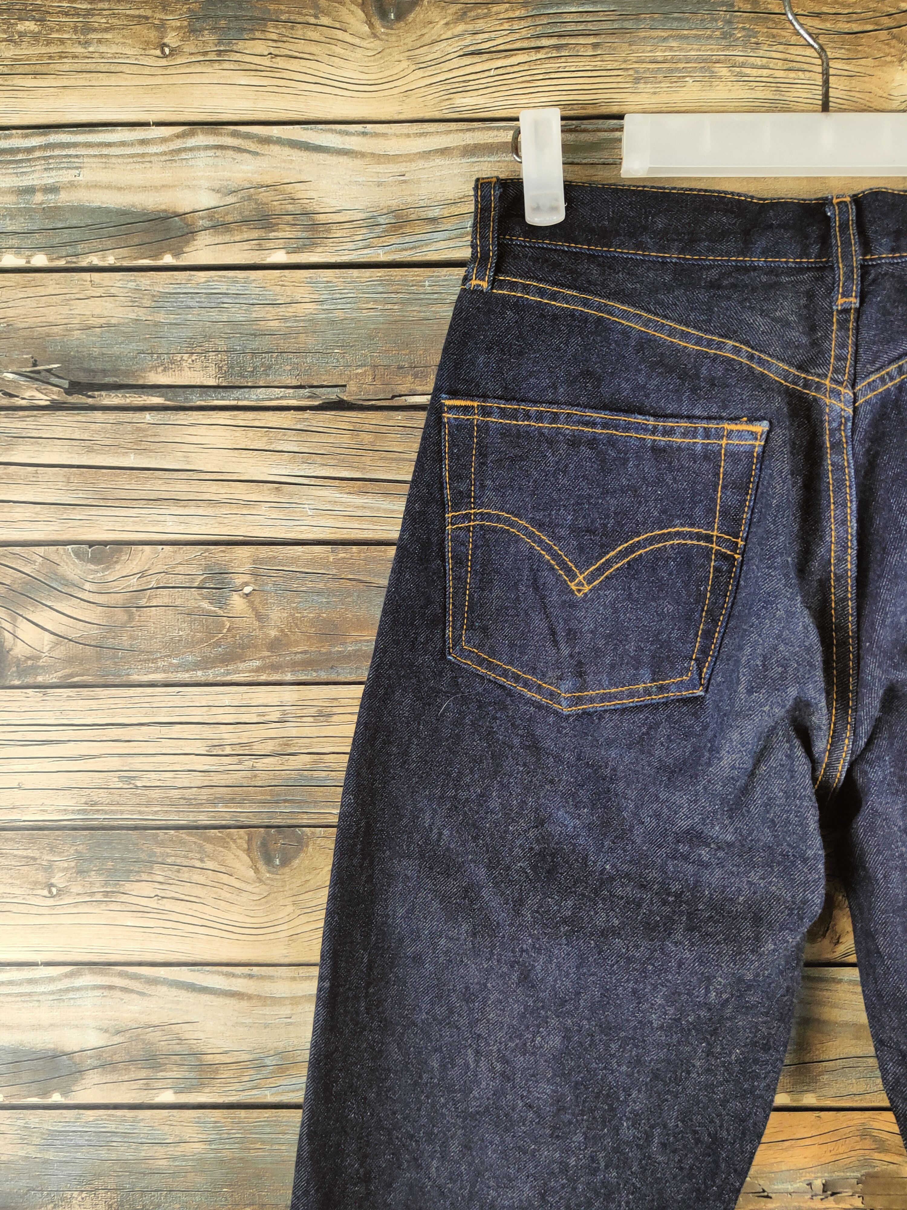 Levi's Levi's Dark Blue Distressed Ripped Jeans #S2814 Size US 27 - 8 Thumbnail