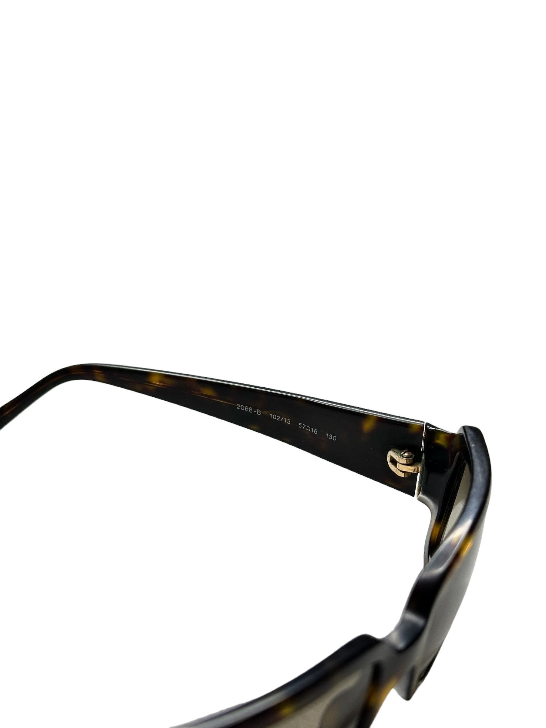 Salvatore Ferragamo Ferragamo Icon Logo Swarovski Stoned Sunglasses Size ONE SIZE - 6 Thumbnail