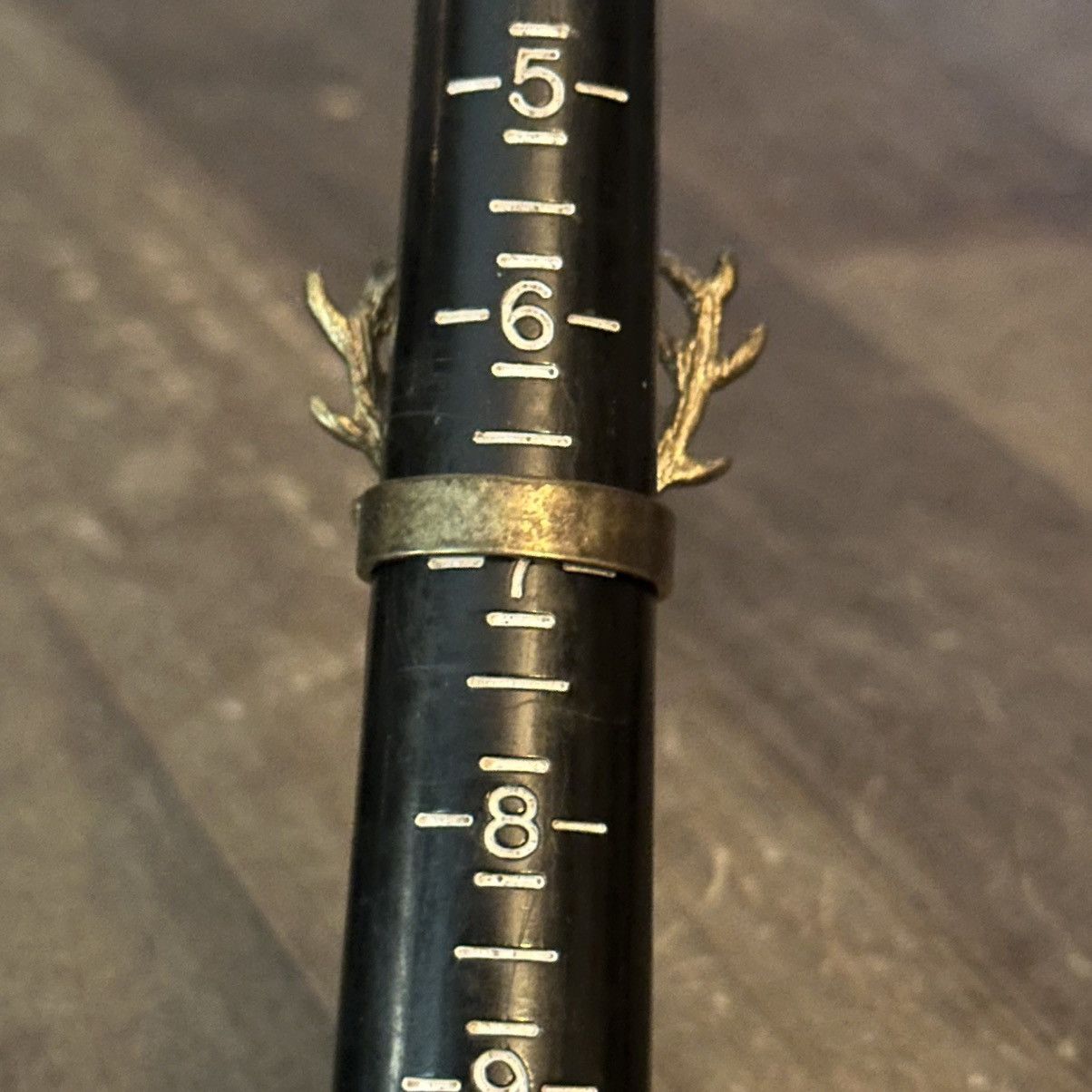 Vintage Vintage bronze tone deer head ring Size ONE SIZE - 4 Thumbnail