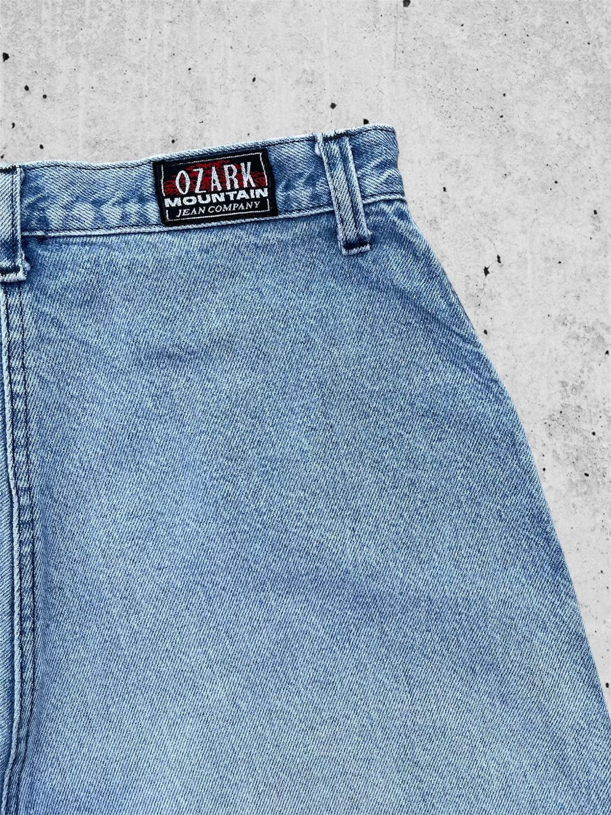 Designer × Jean 🔥 Ozark Mountain Distressed Denim Vintage W31🔥 Size US 31 - 15 Thumbnail