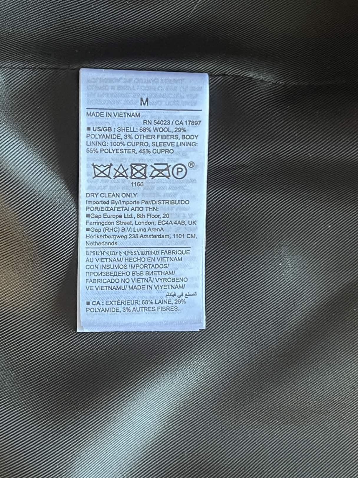 Banana Republic Sendero Wool Topcoat Size US M / EU 48-50 / 2 - 6 Thumbnail