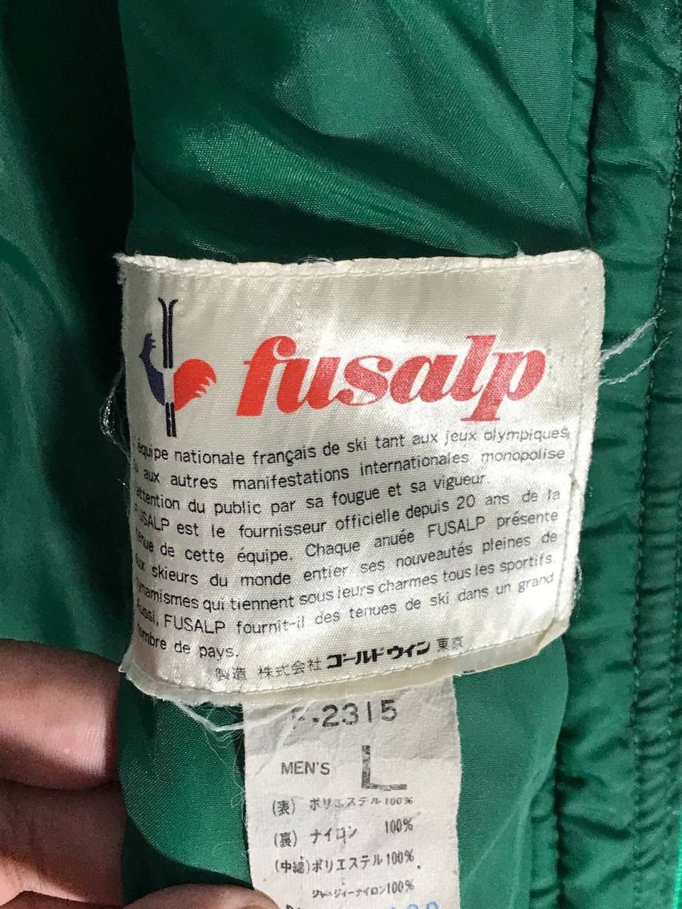 Vintage Vintage Fusalp puffer jacket Size US L / EU 52-54 / 3 - 12 Thumbnail