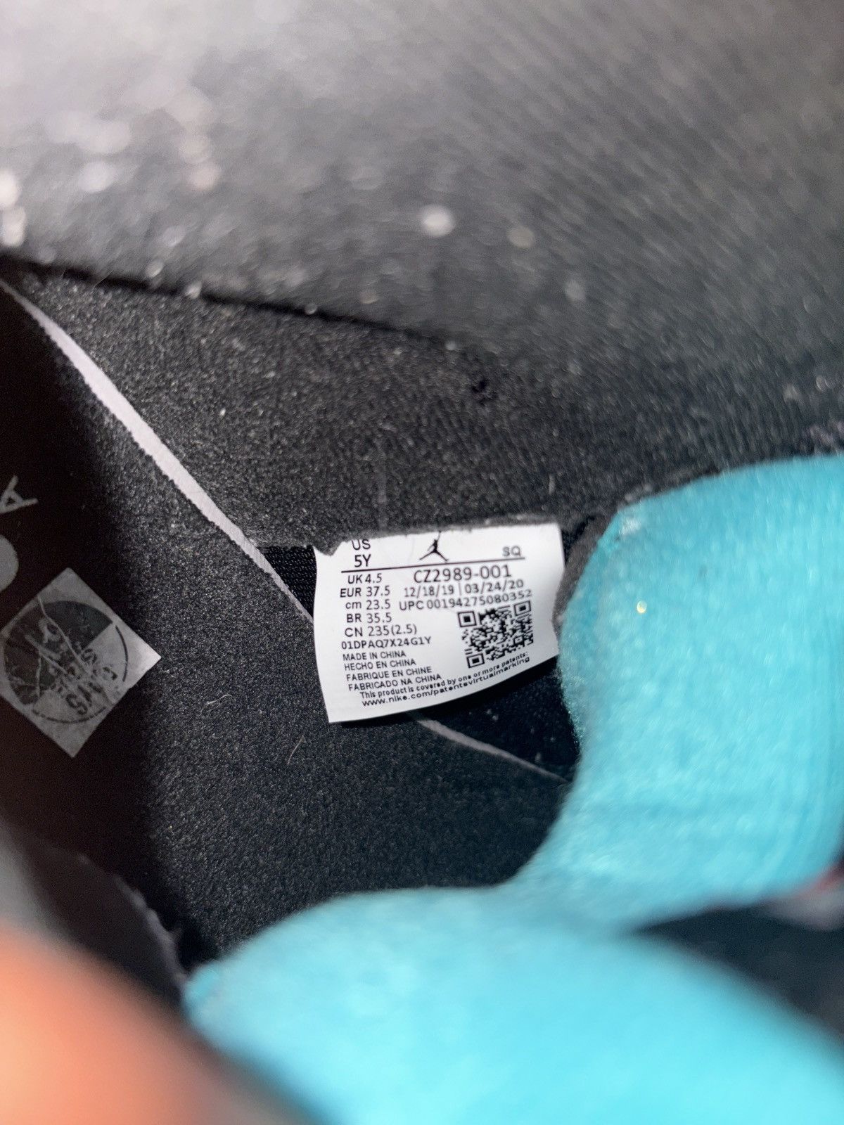 Jordan Brand Jordan 5 ‘Top 3’ Size US 5 / EU 37 - 7 Thumbnail