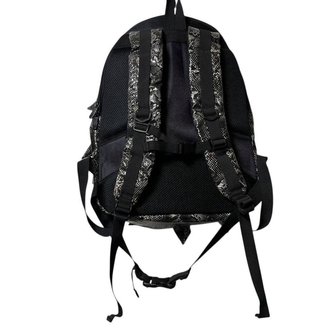 Japanese Brand Spiky bag backpack snake print python print unique Size ONE SIZE - 5 Thumbnail