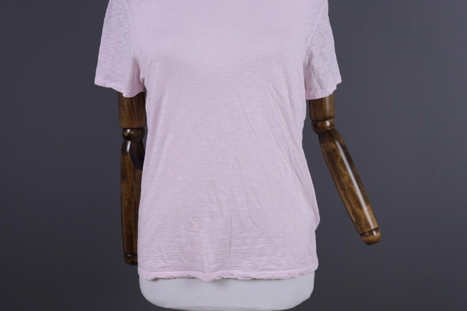 Zadig & Voltaire Zadig & Voltaire Pink Scoop Neck Summer T-Shirt Size M Size M / US 6-8 / IT 42-44 - 2 Thumbnail