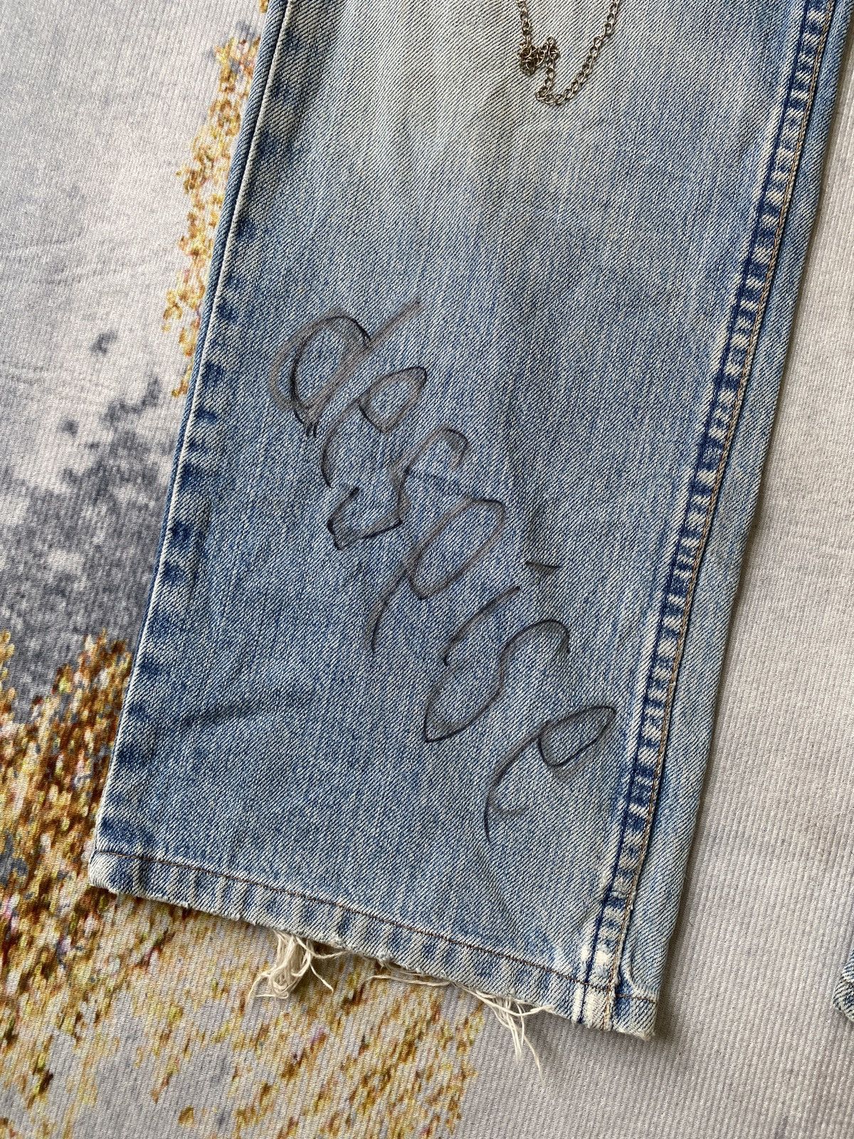 Levi's Vintage 90’s Levi’s 512 Distressed Denim Size US 28 / EU 44 - 9 Thumbnail