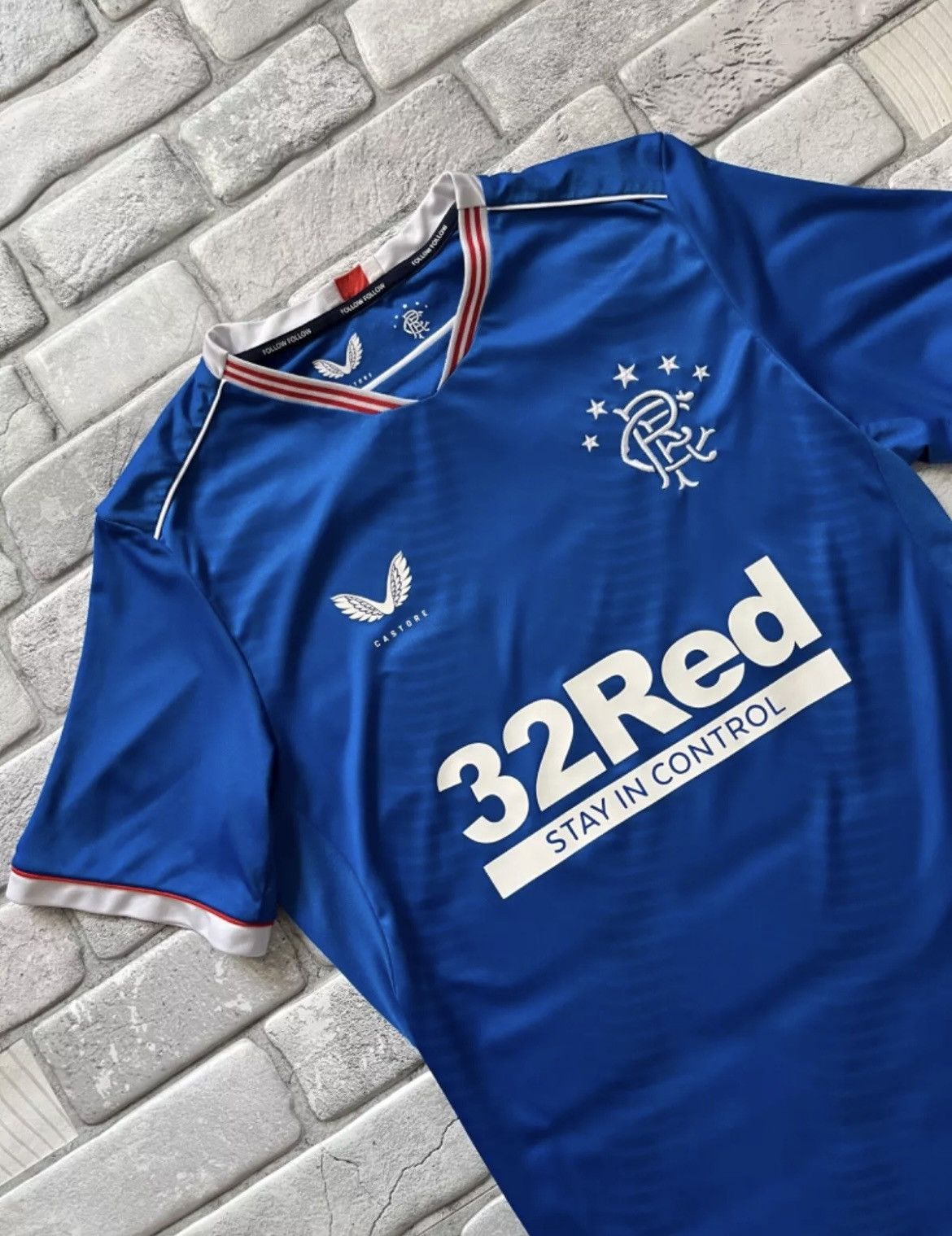 Castore RANGERS F.C. CASTORE 2020/2021 FOOTBALL HOME JERSEY Size US S / EU 44-46 / 1 - 3 Thumbnail