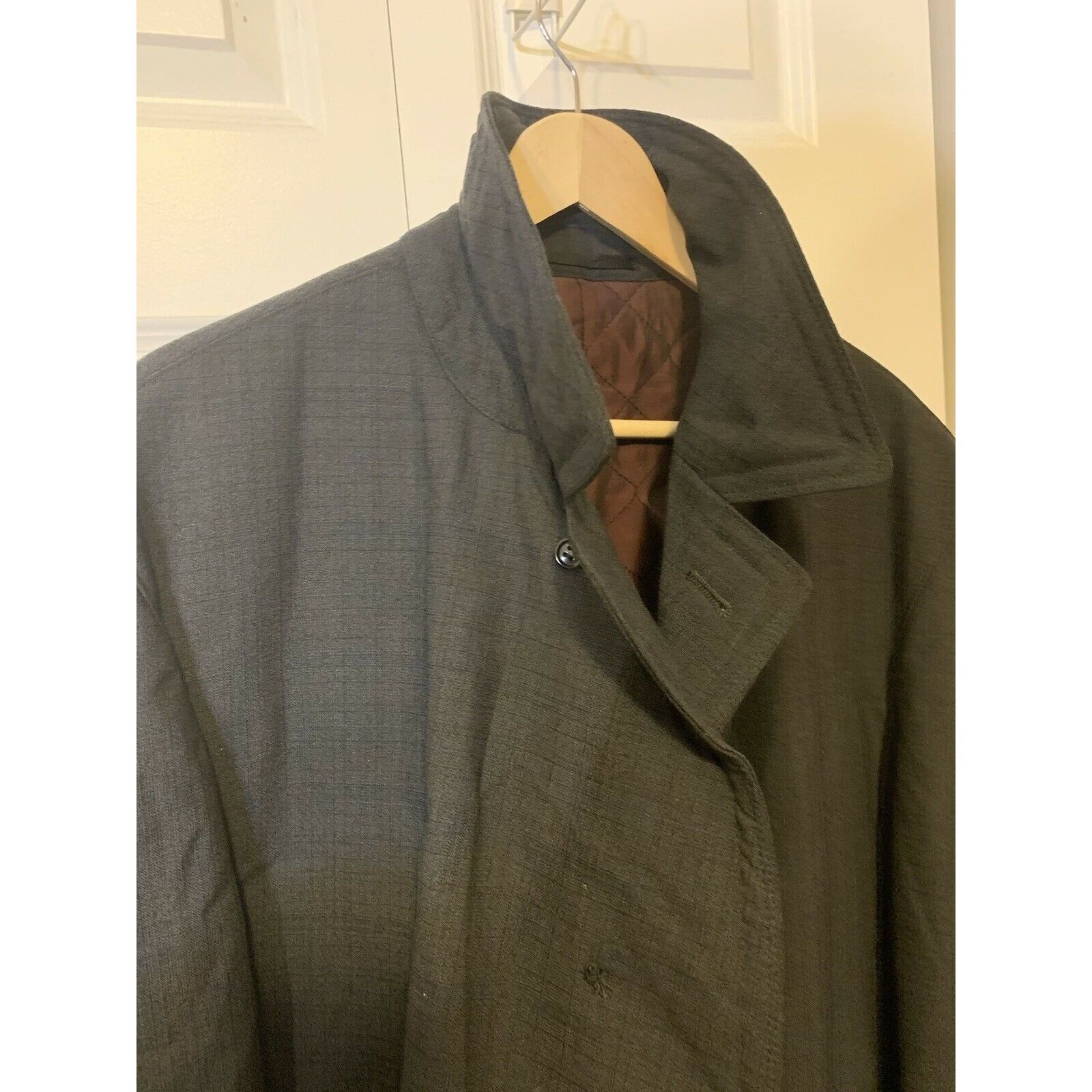 Other Vintage JUNEX OF SWEDEN OVERCOAT Gray Polyester Blend Size US XL / EU 56 / 4 - 6 Thumbnail