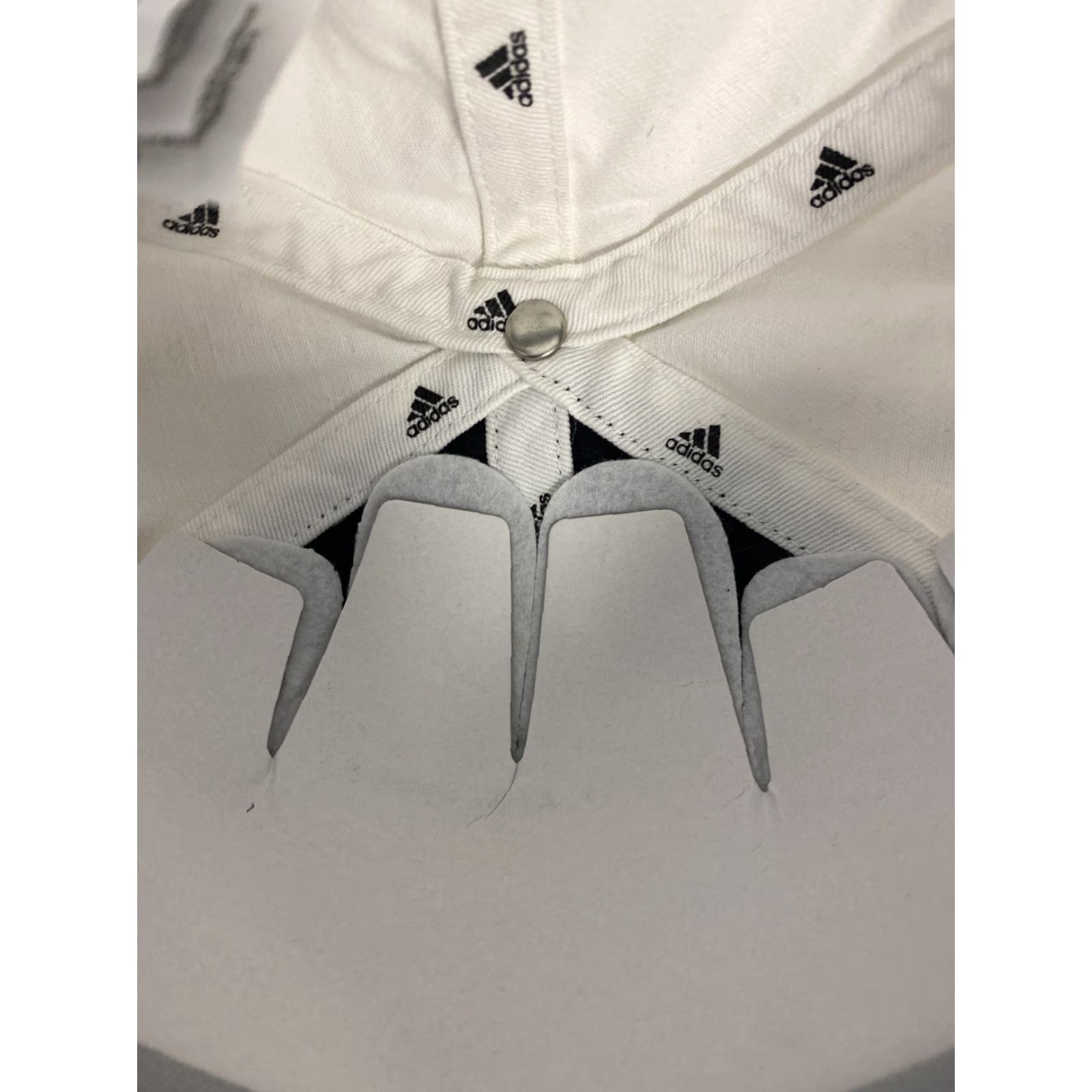 Adidas ADIDAS Baseball Cap Hat Adjustable One Size Black White Logo Casual Sport Dad Mens Size ONE SIZE - 8 Thumbnail