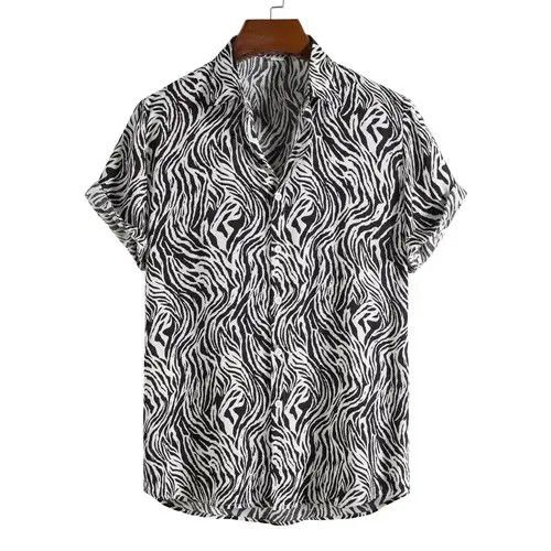 Other Harajuku Streetwear Casual Button Down Short Sleeve Size US XXL / EU 58 / 5 - 1 Thumbnail
