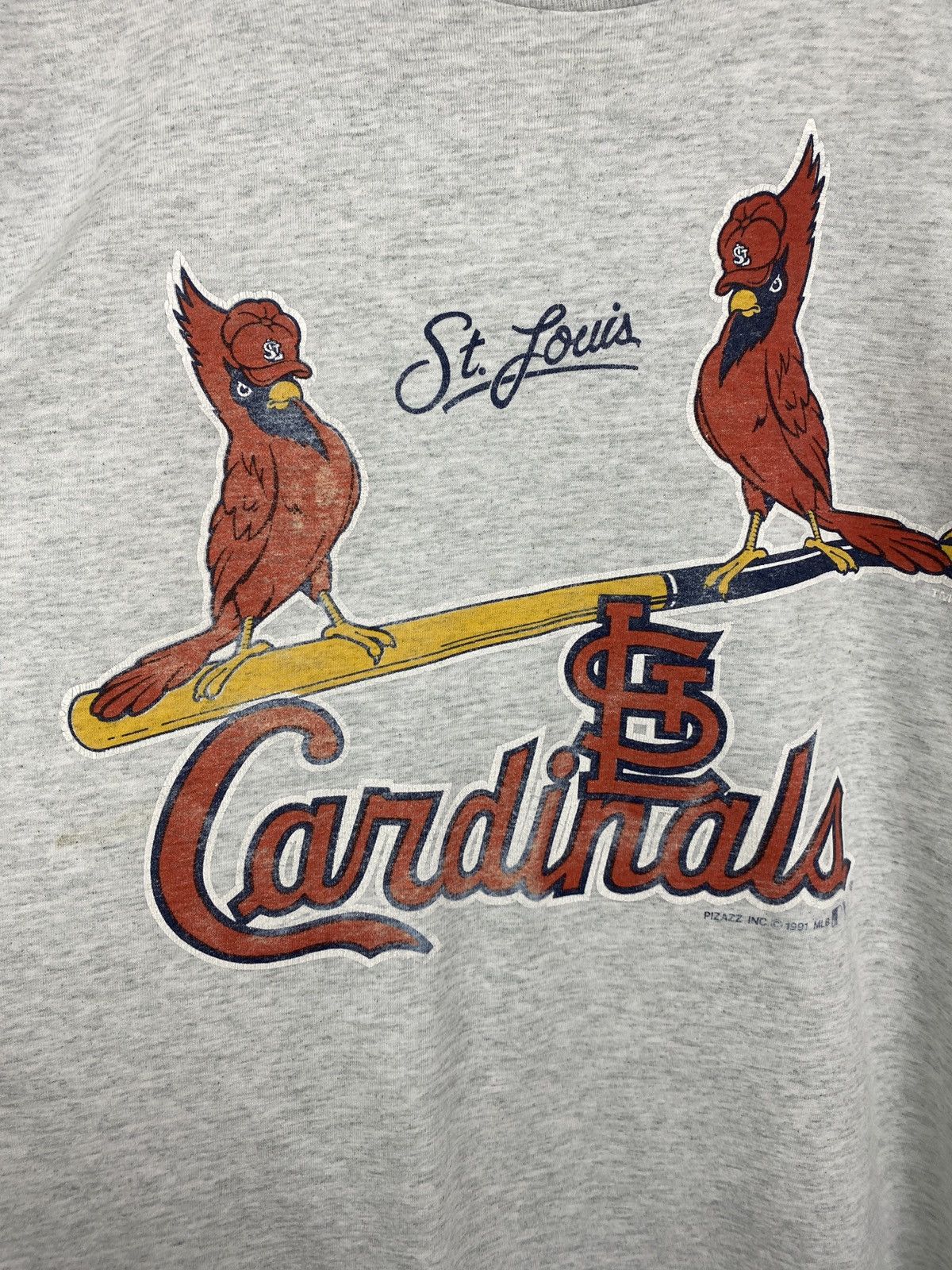 MLB × Salem Sportswear ⚾️ 🇺🇸 Vintage 1991 Cardinals Arizona MLB Baseball Jersey T-Shi Size US XL / EU 56 / 4 - 4 Thumbnail