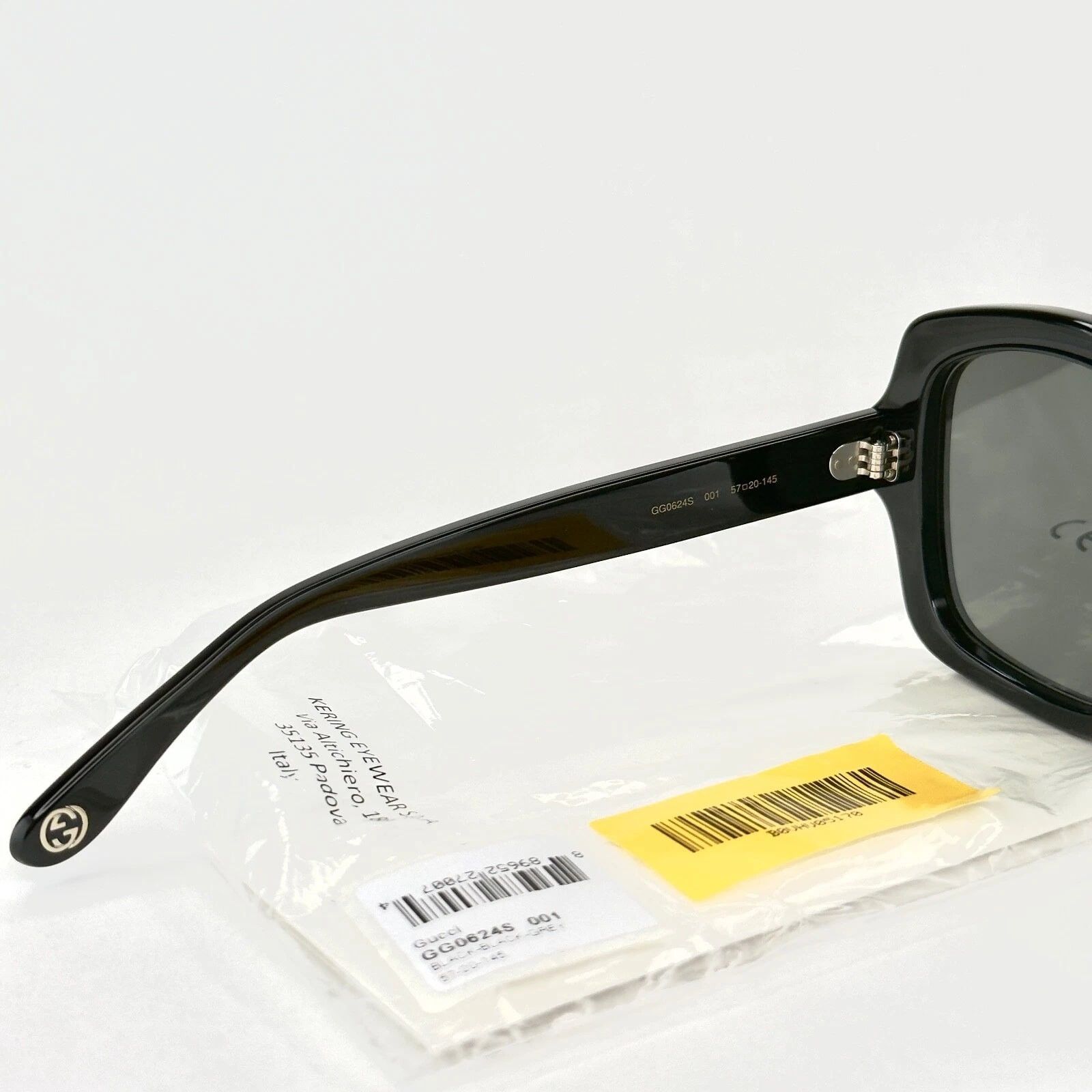 Gucci GUCCI GG0624S 0624 Black Retro Bold Fashion Sunglass Size ONE SIZE - 2 Thumbnail