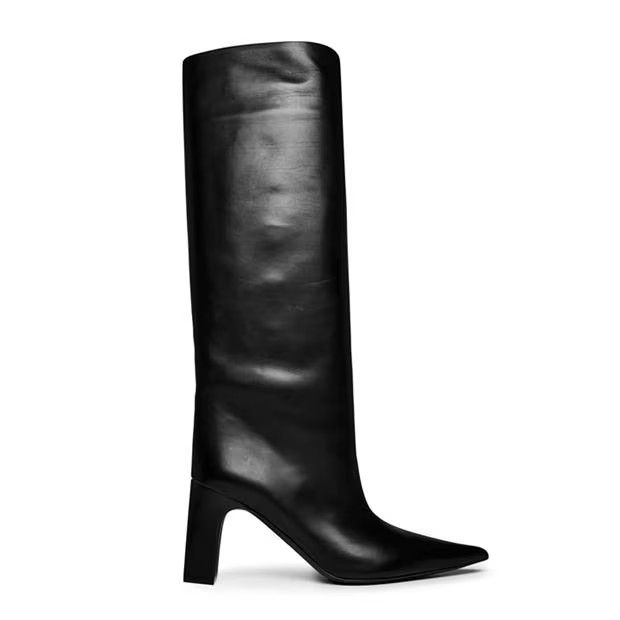 Balenciaga o1g2r1mq0924 Blade Heeled Boots in Black Size US 9.5 / IT 39.5 - 1 Thumbnail