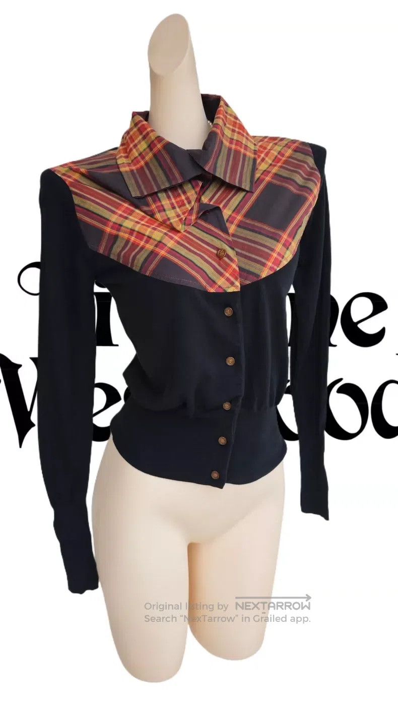 Vivienne Westwood Vivienne Westwood Plaid Top Sweater Size M / US 6-8 / IT 42-44 - 4 Thumbnail