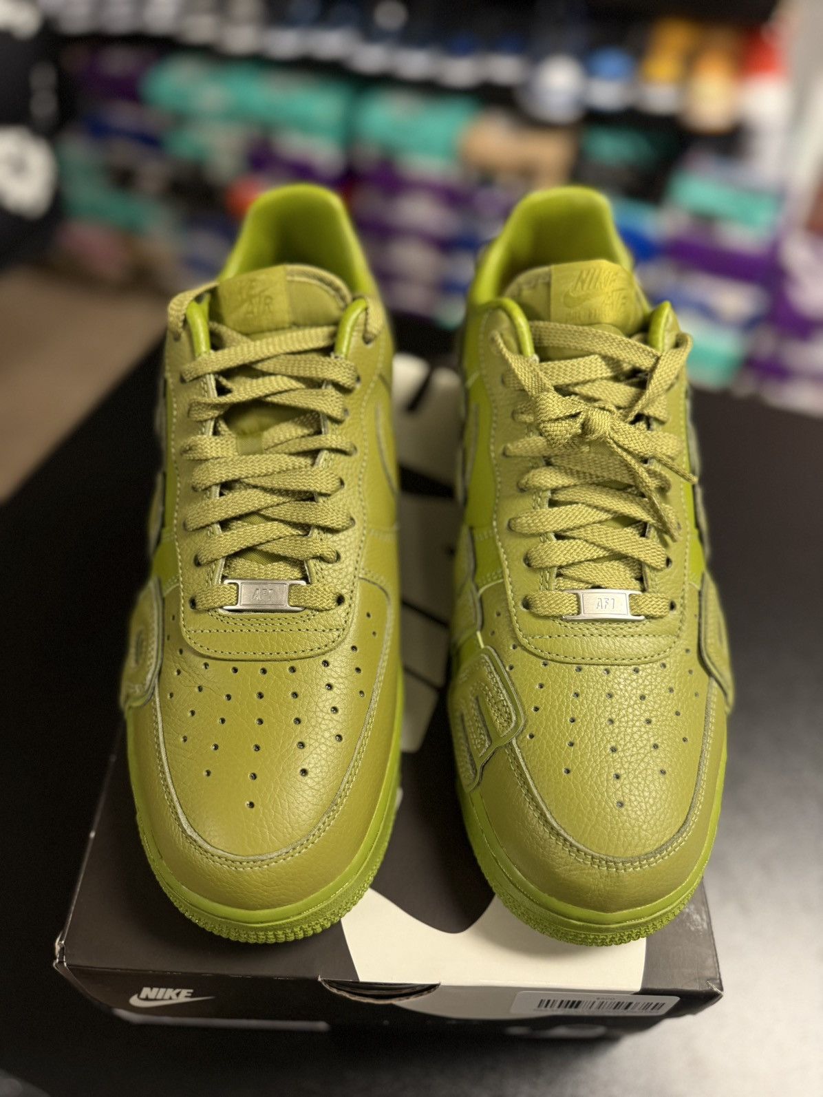 Cactus Plant Flea Market × Nike Nike Air Froce 1 CPFM Moss Size 11.5 Brand New Size US 11.5 / EU 44-45 - 5 Thumbnail