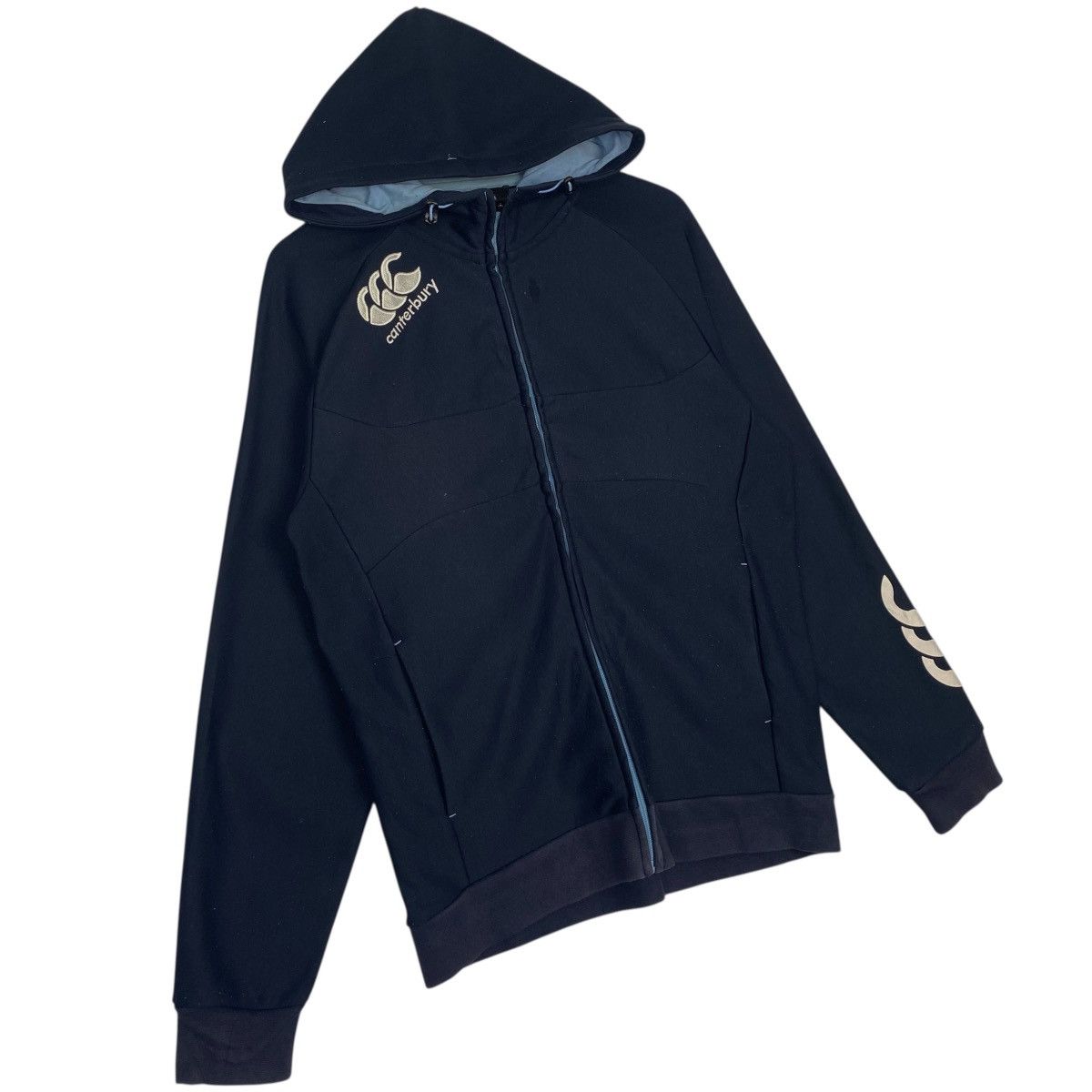 Other Vintage Canterbury Of New Zealand Full Zip Hoodie Sweater Size US L / EU 52-54 / 3 - 3 Thumbnail