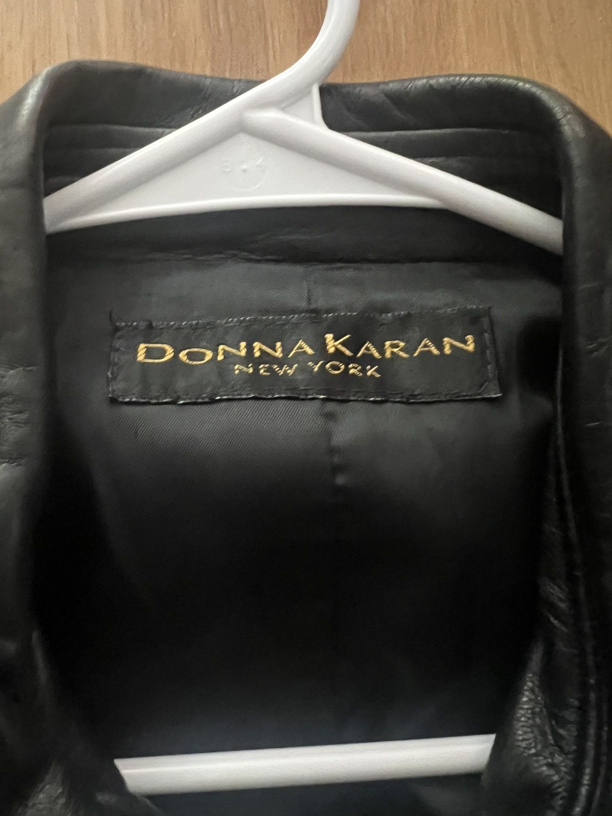 Donna Karan Donna karan leather vest Size US XL / EU 56 / 4 - 3 Thumbnail