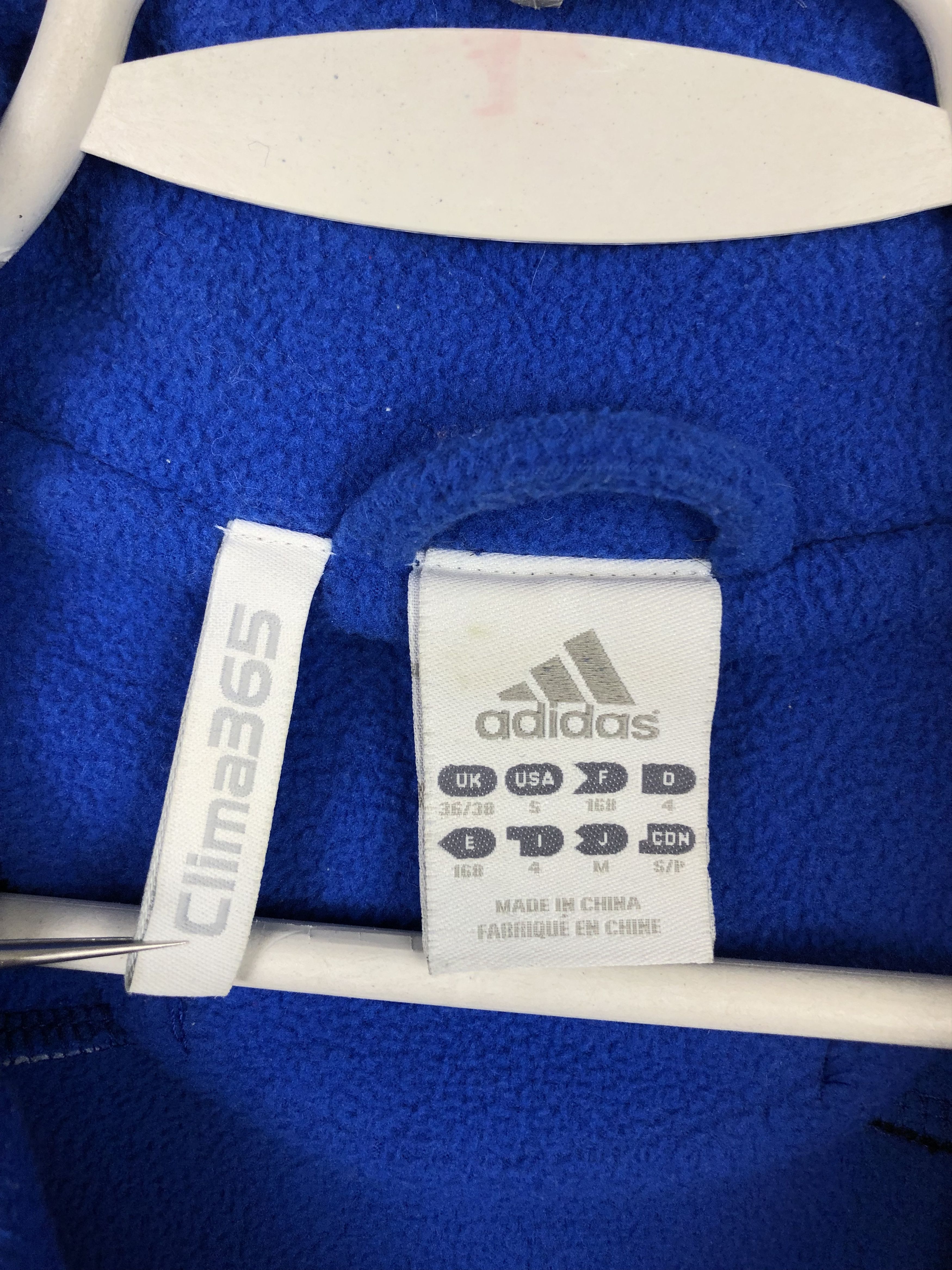 Adidas Vintage Chelsea Football Jacket Fleece Track Sweatshirt Size US M / EU 48-50 / 2 - 6 Thumbnail
