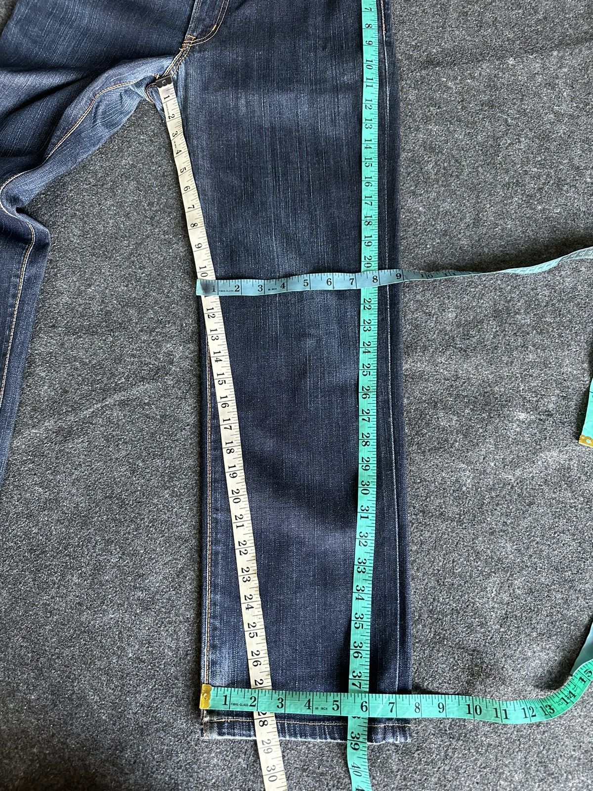 BUFFALO BOBS × Edwin × If Six Was Nine Vintage Edwin 503 Japan Blue Indigo Denim D119 Size US 30 / EU 46 - 6 Thumbnail