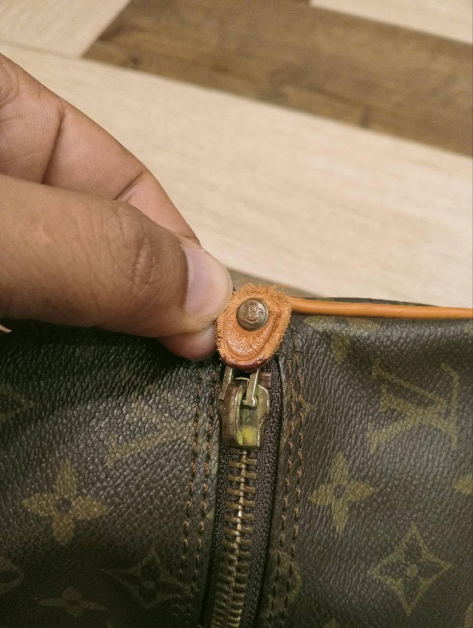 Louis Vuitton VINTAGE LOUIS VUITTON KEEPALL 60 ECLAIR BAG Size ONE SIZE - 20 Thumbnail