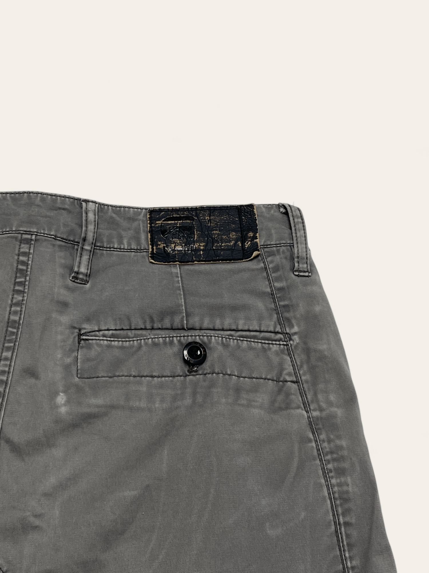G-Star Vintage G STAR RAW Grey Washed Pants Jeans J Cut Y2k Size US 33 - 15 Thumbnail