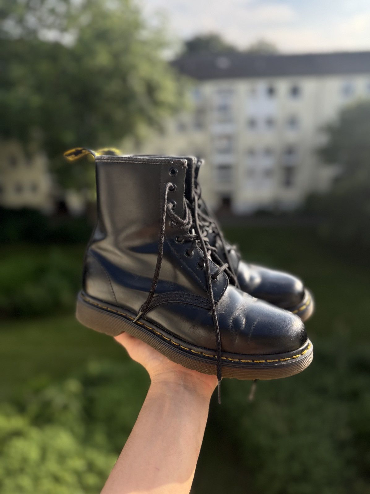 Dr. Martens Dr.Martens Leather Boots Vintage Streetwear Size US 7.5 / IT 37.5 - 2 Thumbnail