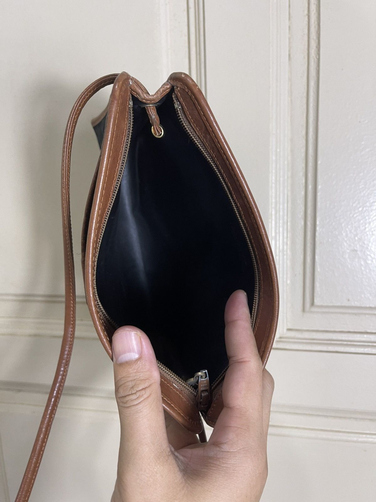Dior Cristian Dior Vintage Trotter Monogram Shoulder Bag Size ONE SIZE - 10 Thumbnail