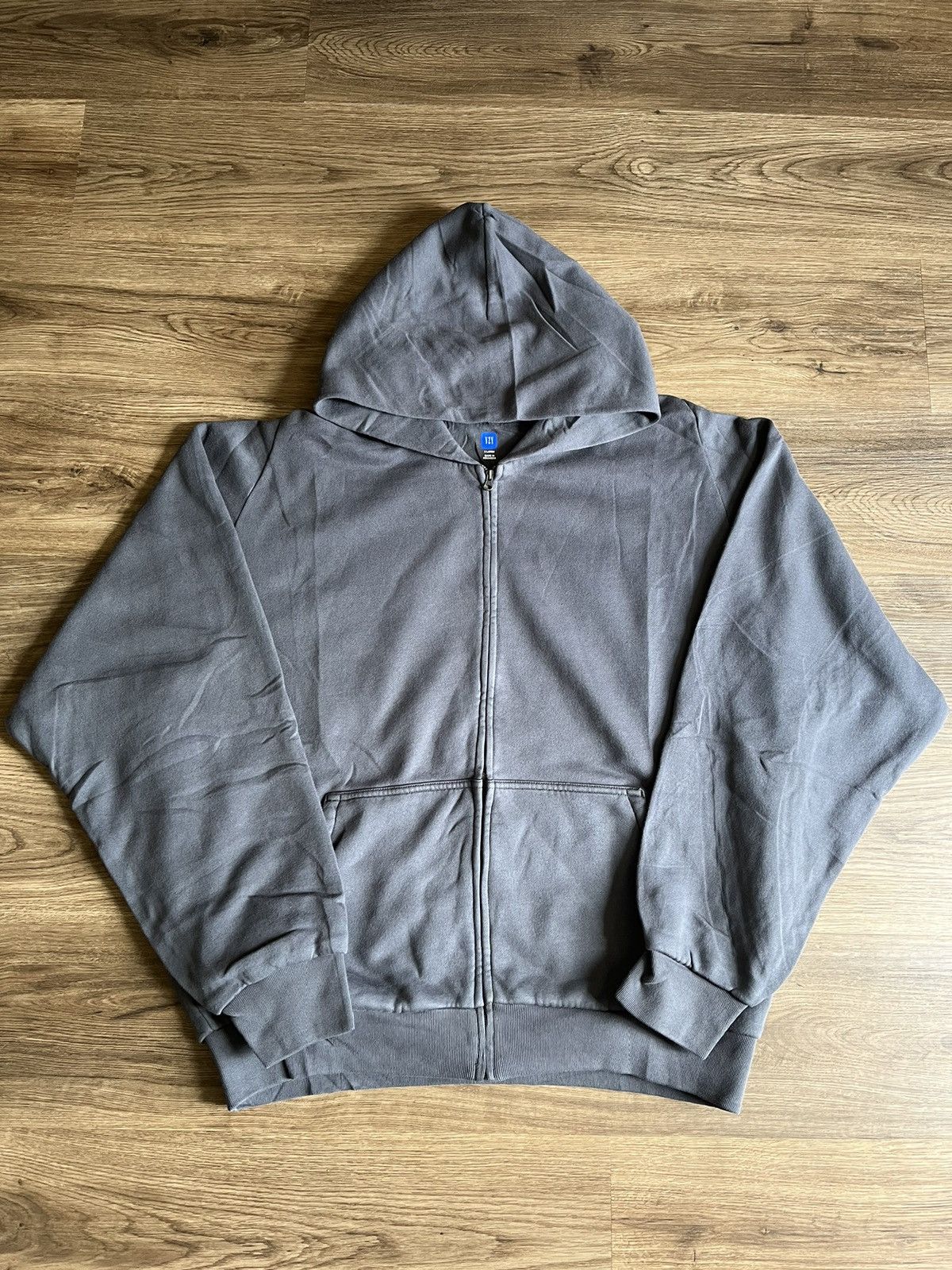 Balenciaga × Gap × Kanye West Yeezy Gap zip up hoodie Dark