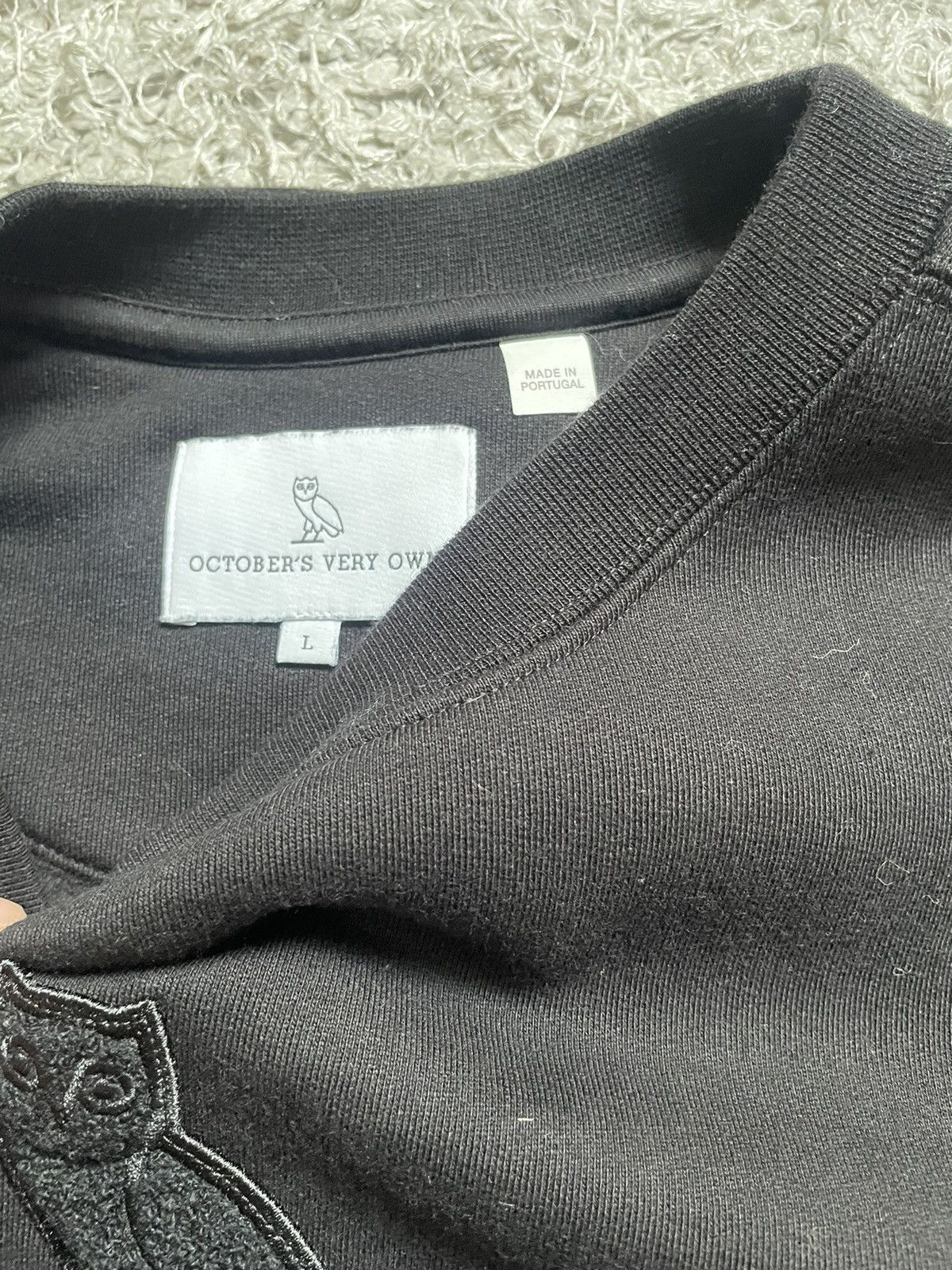 October's Very Own Black OVO Crewneck : Mini OG Size US L / EU 52-54 / 3 - 3 Thumbnail
