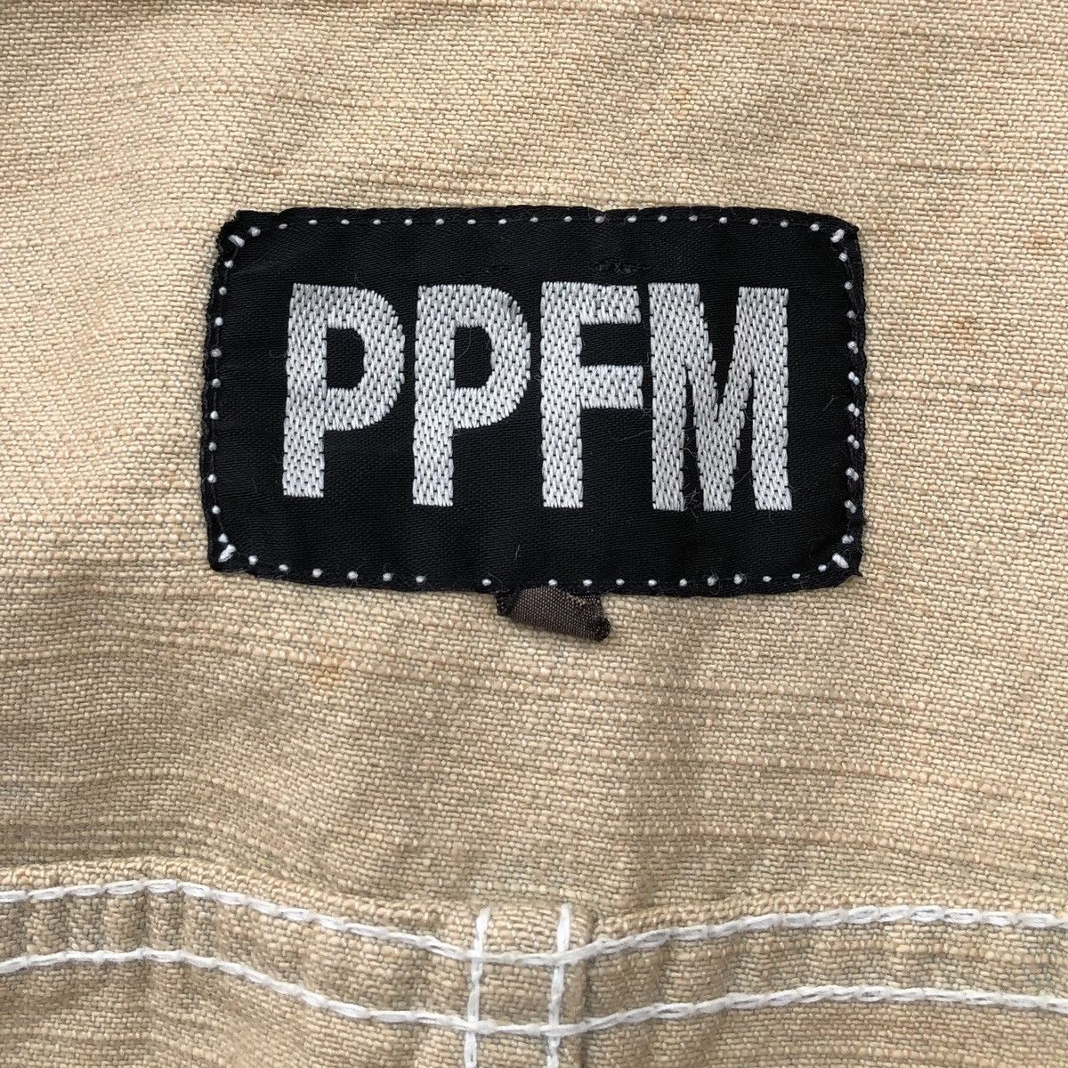 PPFM Vintage PPFM Japanese designer distressed denim jacket Size US M / EU 48-50 / 2 - 18 Thumbnail