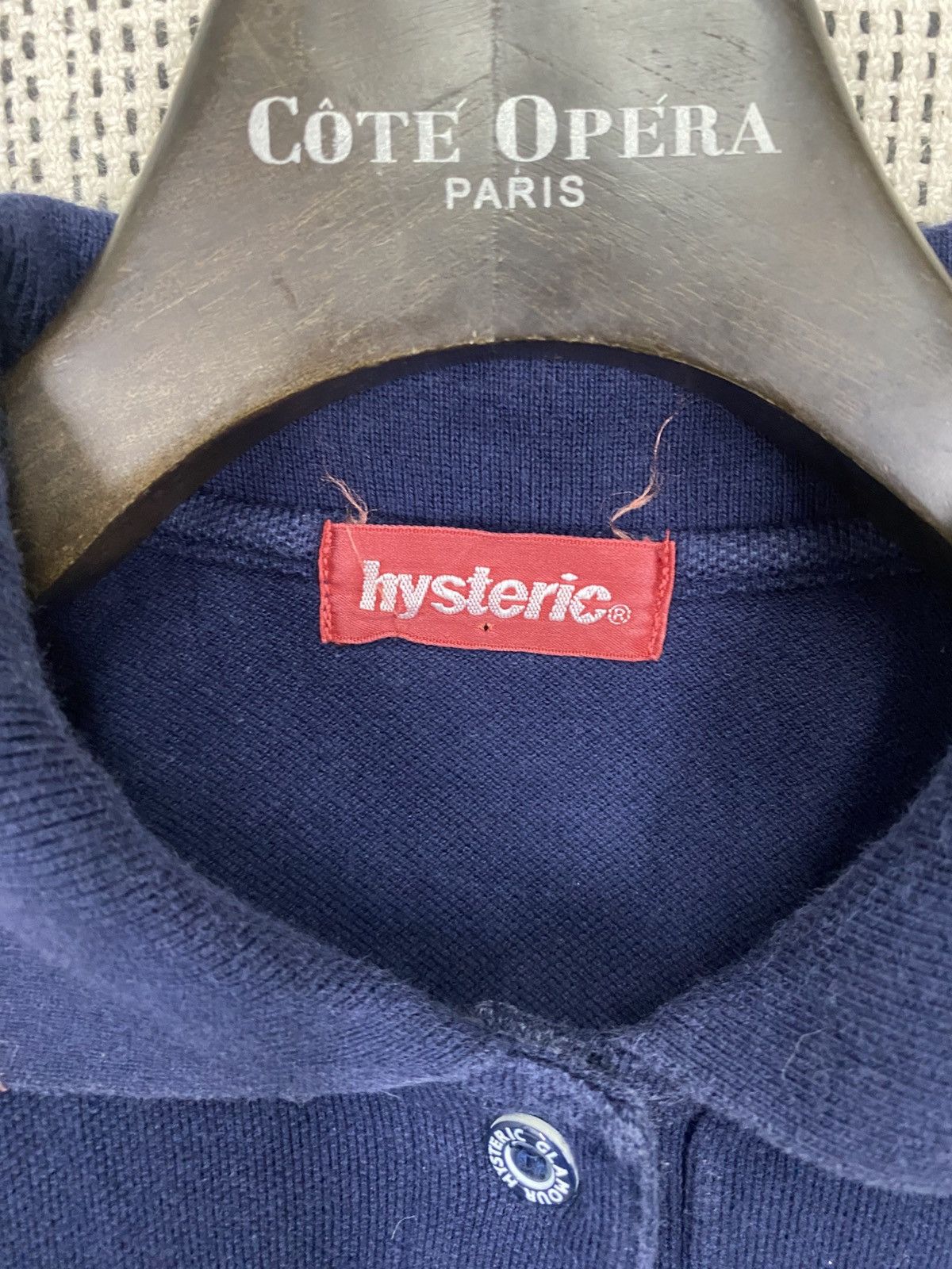 Hysteric Glamour Vintage hysteric glamour polo shirt back hit very rare Size US S / EU 44-46 / 1 - 7 Thumbnail