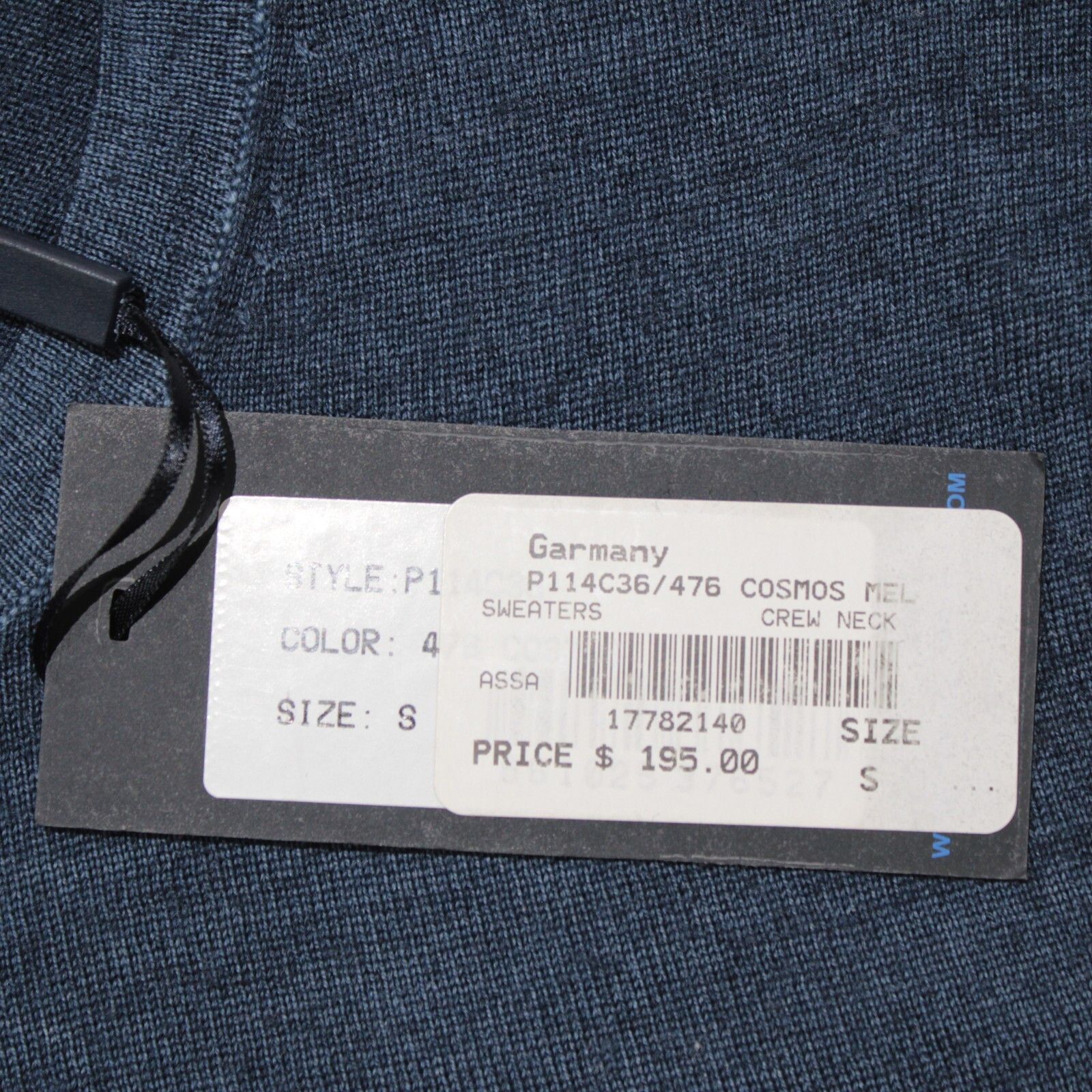 PATRICK ASSARAF Patrick Assaraf Sweater Size US S in Blue Size US S / EU 44-46 / 1 - 7 Thumbnail