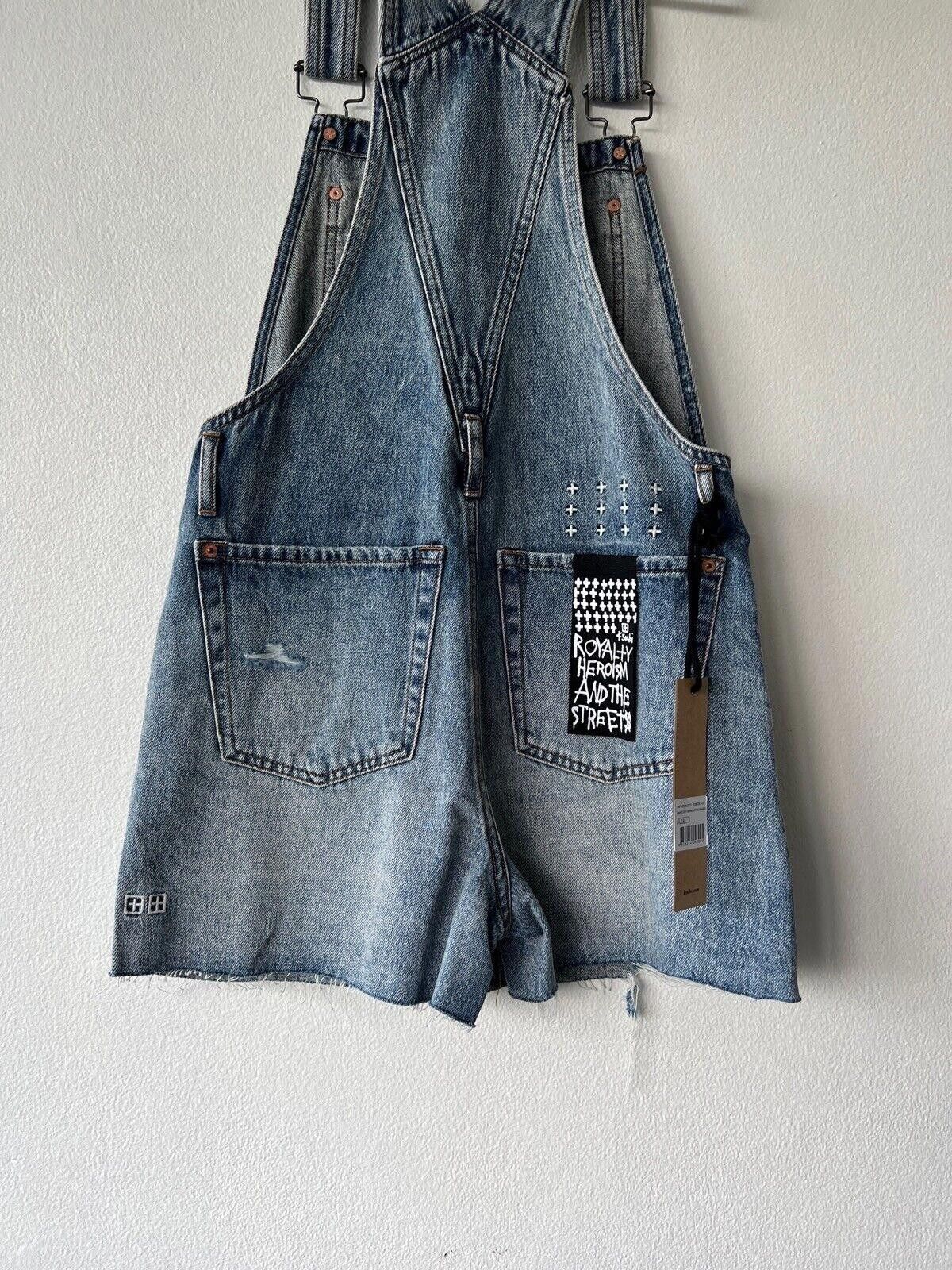 Ksubi new Ksubi womens dress jumpsuit shorts denim overall 23 5 Size 23" - 5 Thumbnail