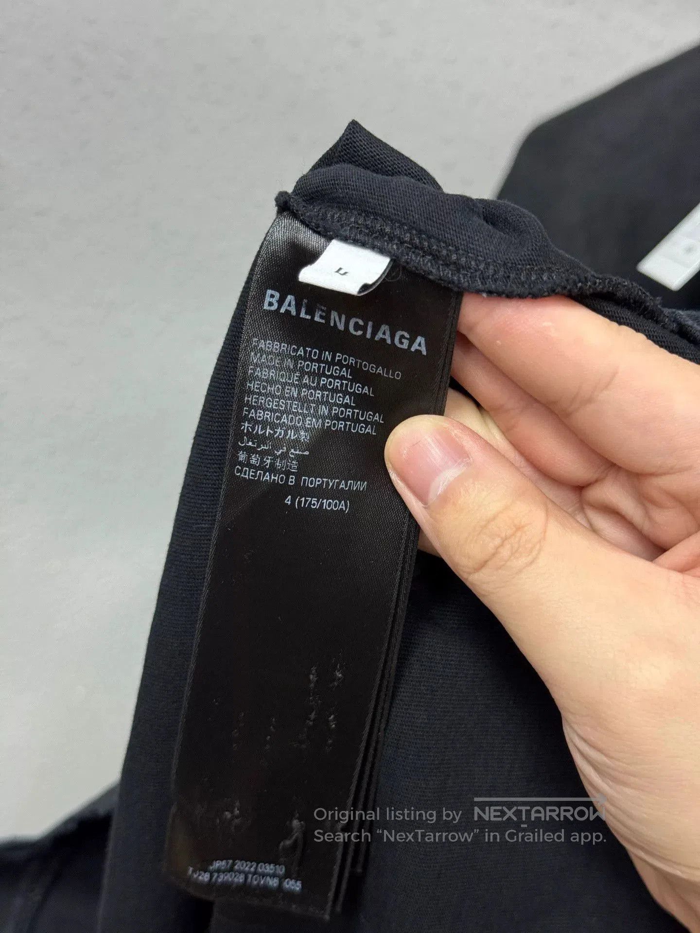 Balenciaga Balenciaga Tie. Size US L / EU 52-54 / 3 - 4 Thumbnail