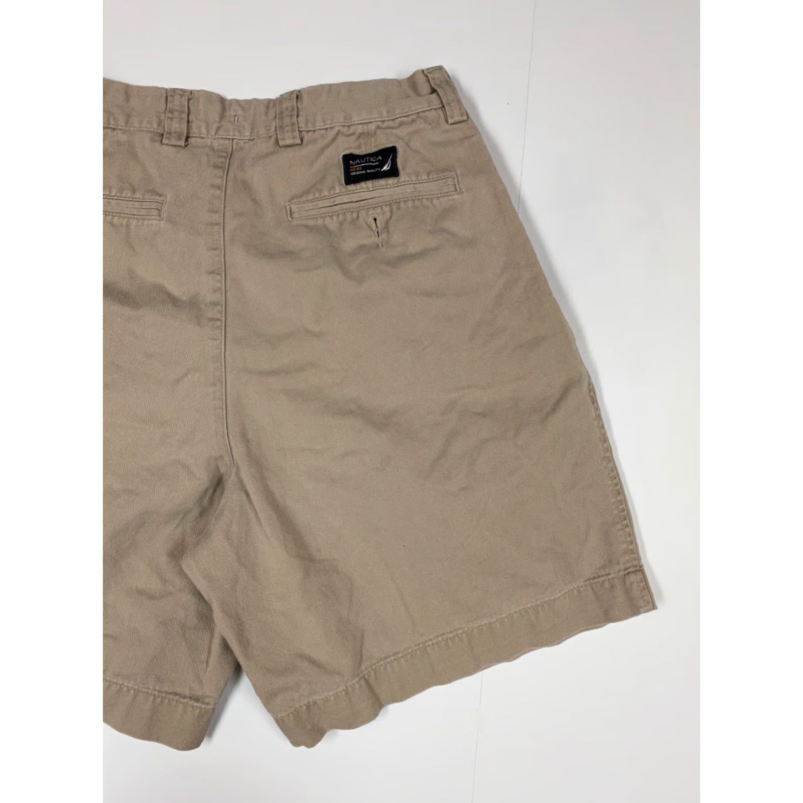 Nautica Nautica Shorts Womens 30W Plus Beige Khaki Chino Classic Casual Summer Womens Size 24" / US 00 / IT 34 - 7 Thumbnail