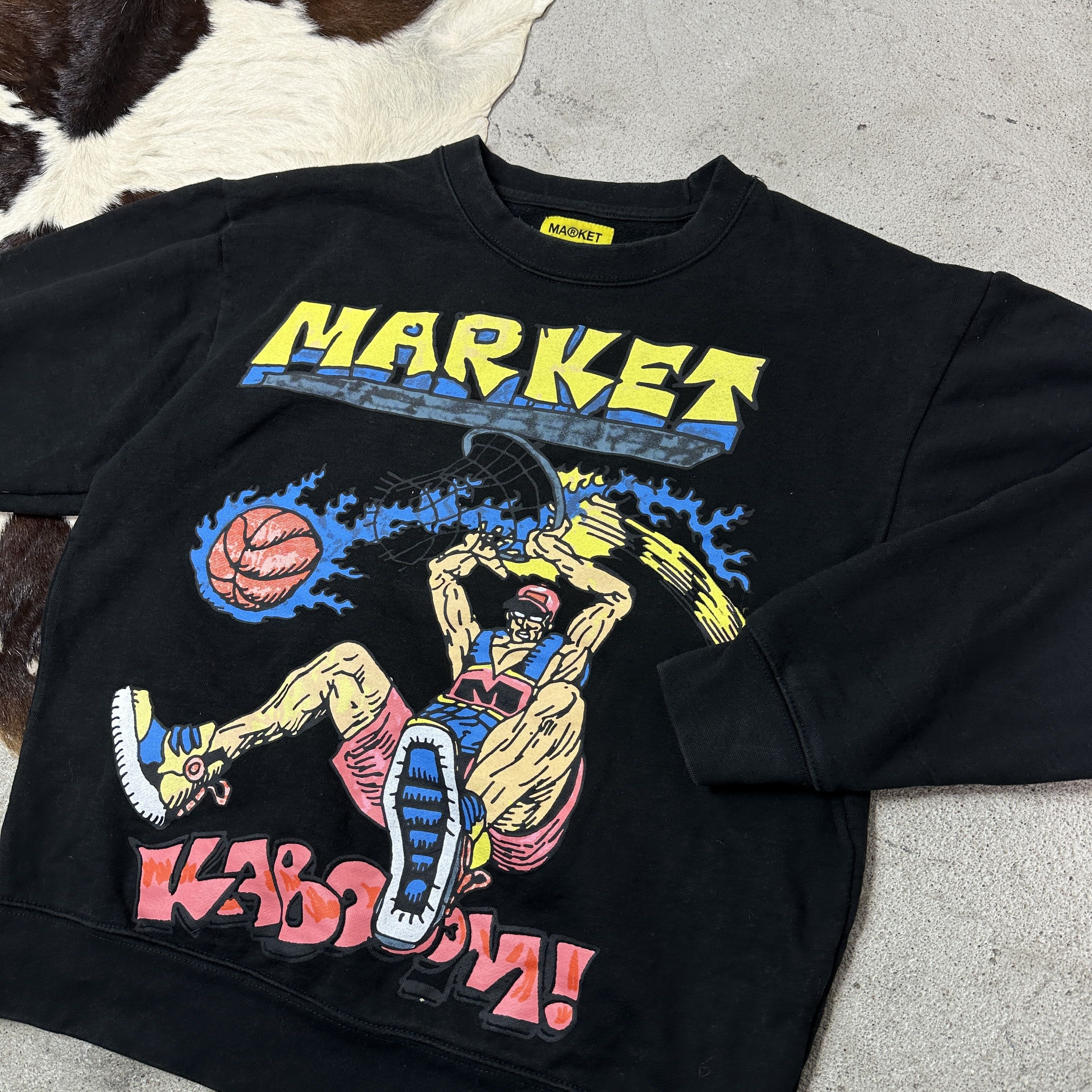 Vintage Vintage Streetwear Skater Chinatown Market Sweatshirt Y2K Size US M / EU 48-50 / 2 - 4 Thumbnail