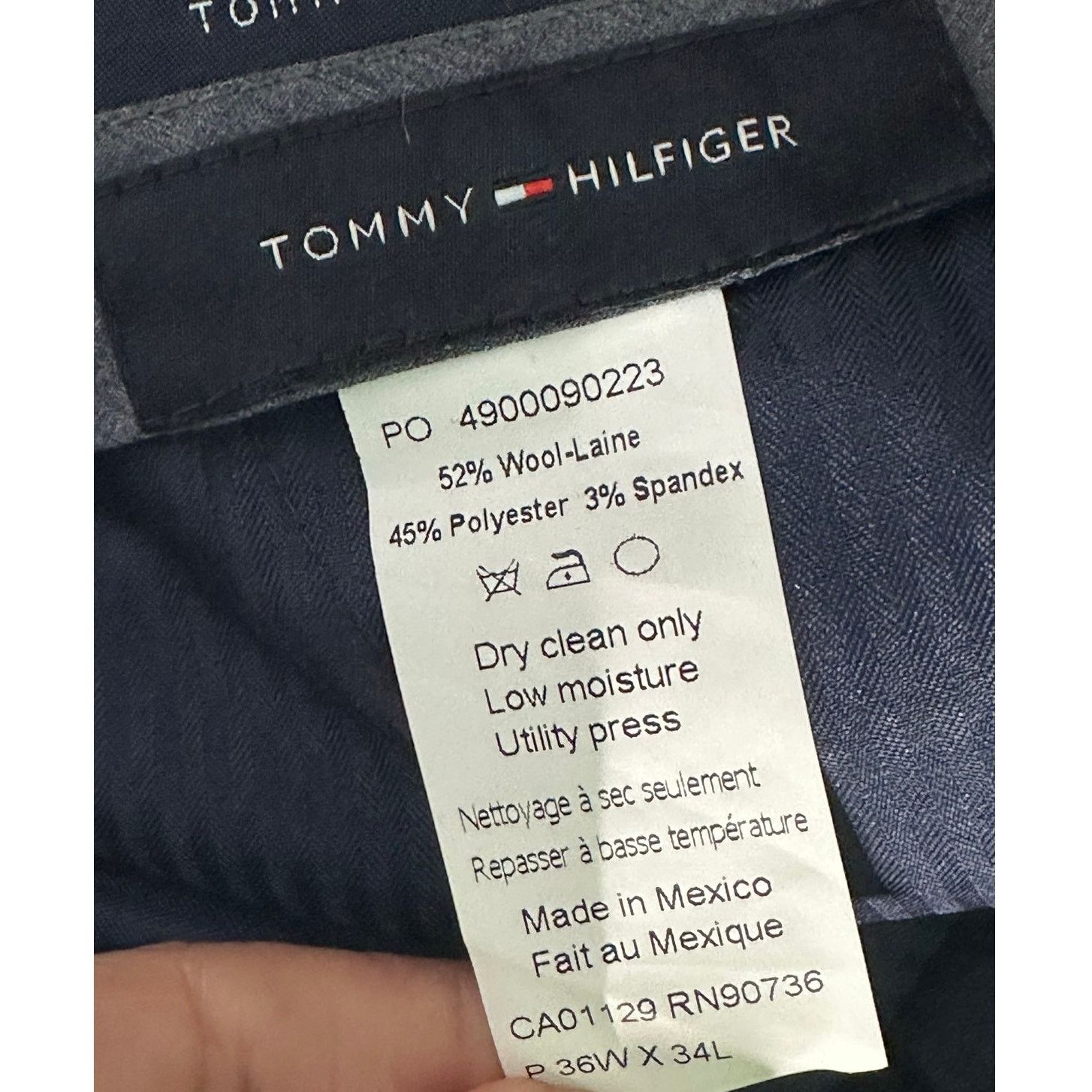 Tommy Hilfiger Tommy Hilfiger navy suit pants size 36 Size US 36 / EU 52 - 3 Thumbnail