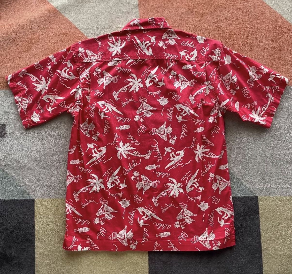 RRL Ralph Lauren Ralph Lauren Polo RL Hawaiian Short Sleeve Shirt K22 Size US M / EU 48-50 / 2 - 2 Thumbnail