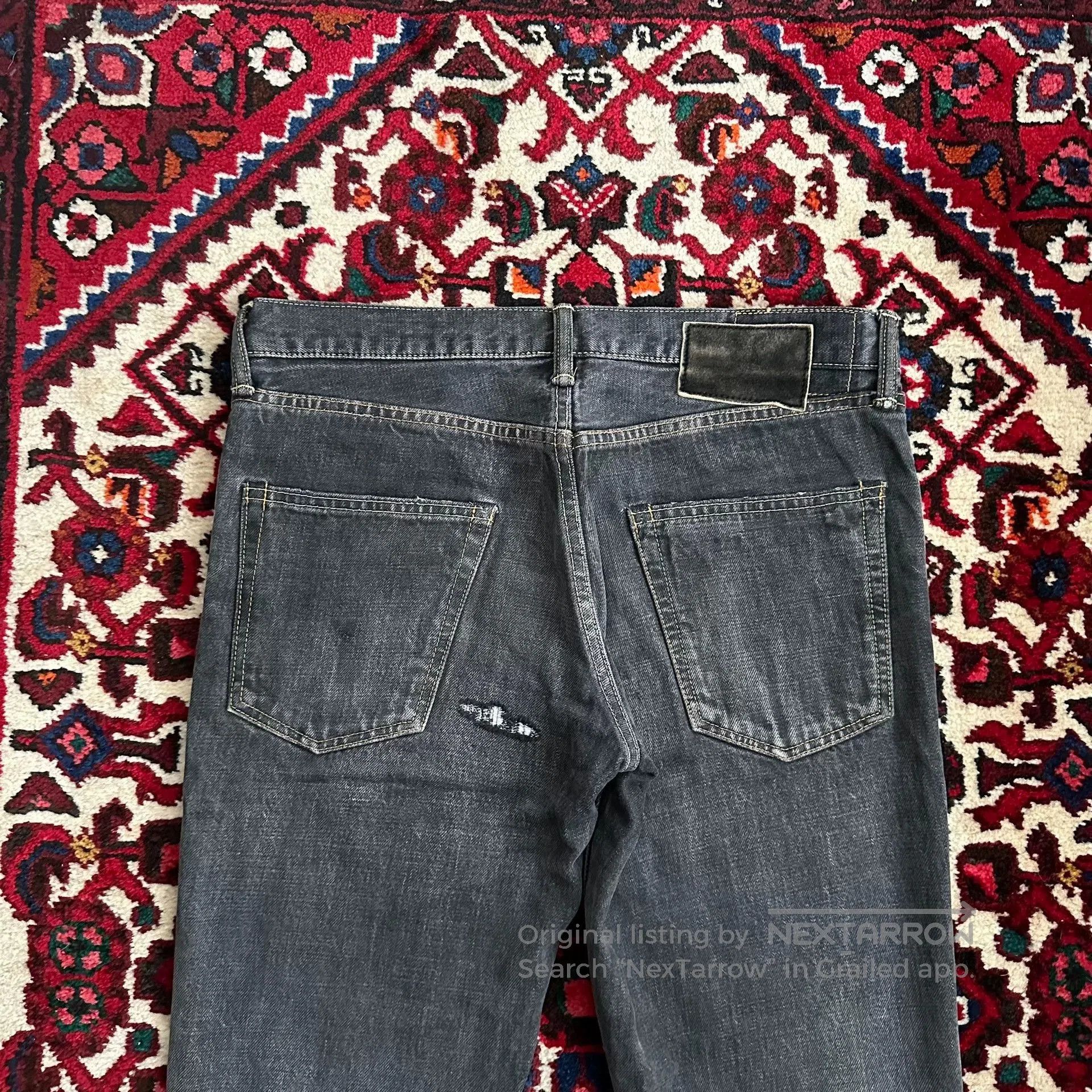 Visvim visvim 14AW 04D5 Black Jeans. Size US 32 / EU 48 - 4 Thumbnail
