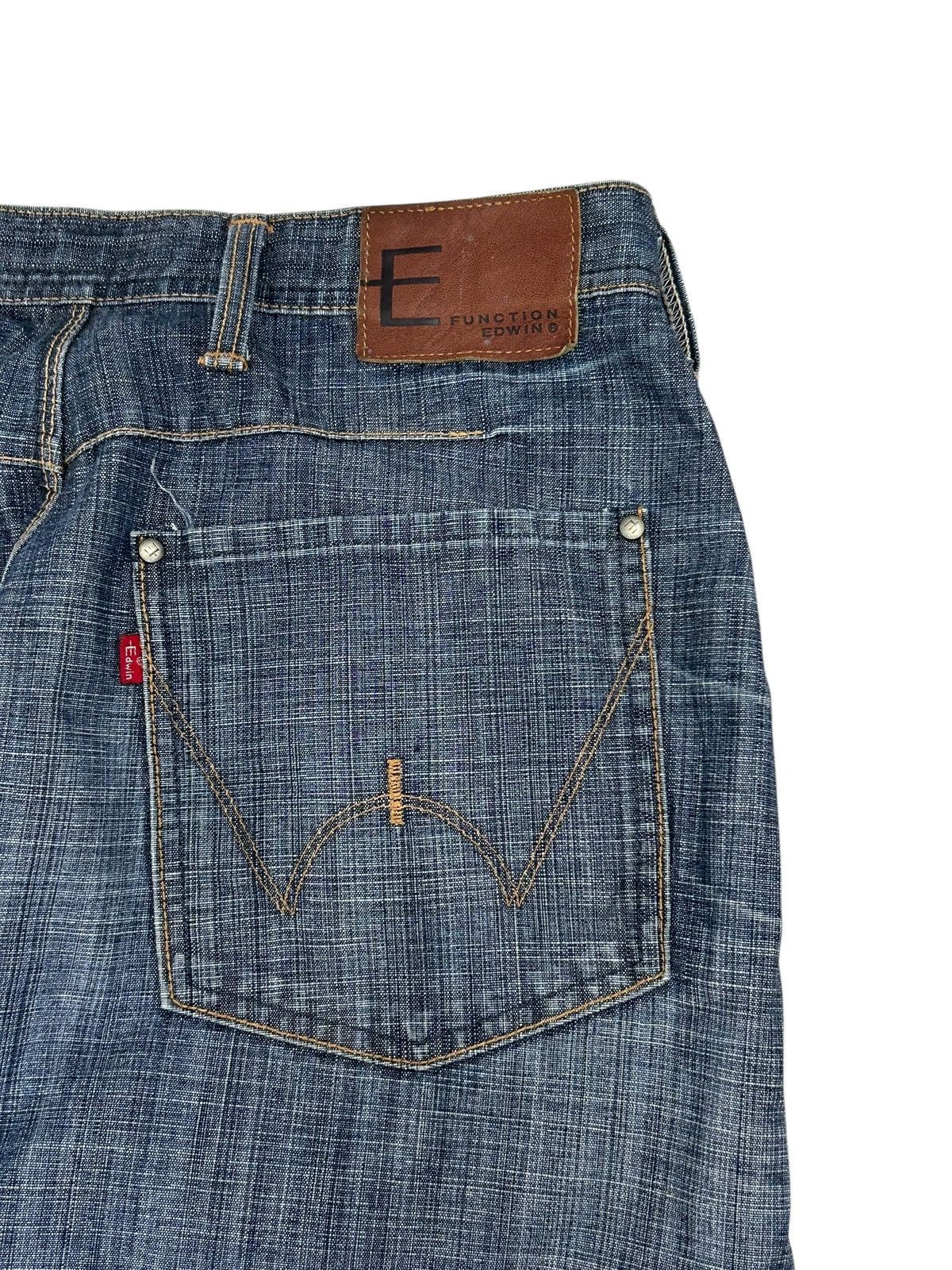20471120 × Edwin × Japanese Brand Vintage Edwin E Function Japan Denim Engineer Style Size US 30 / EU 46 - 16 Thumbnail