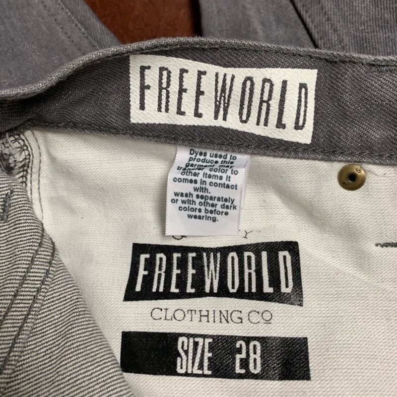 Freeworld Freeworld Messenger Skinny Jeans distressed Grey Size US 28 / EU 44 - 2 Thumbnail