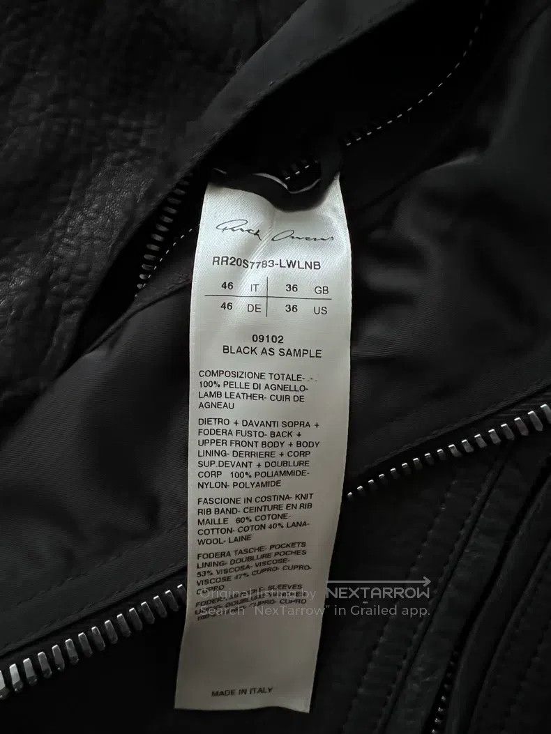 Rick Owens Rick Owens SS20 Main Line Show Short Patchwork Leather Jac Size US S / EU 44-46 / 1 - 5 Thumbnail