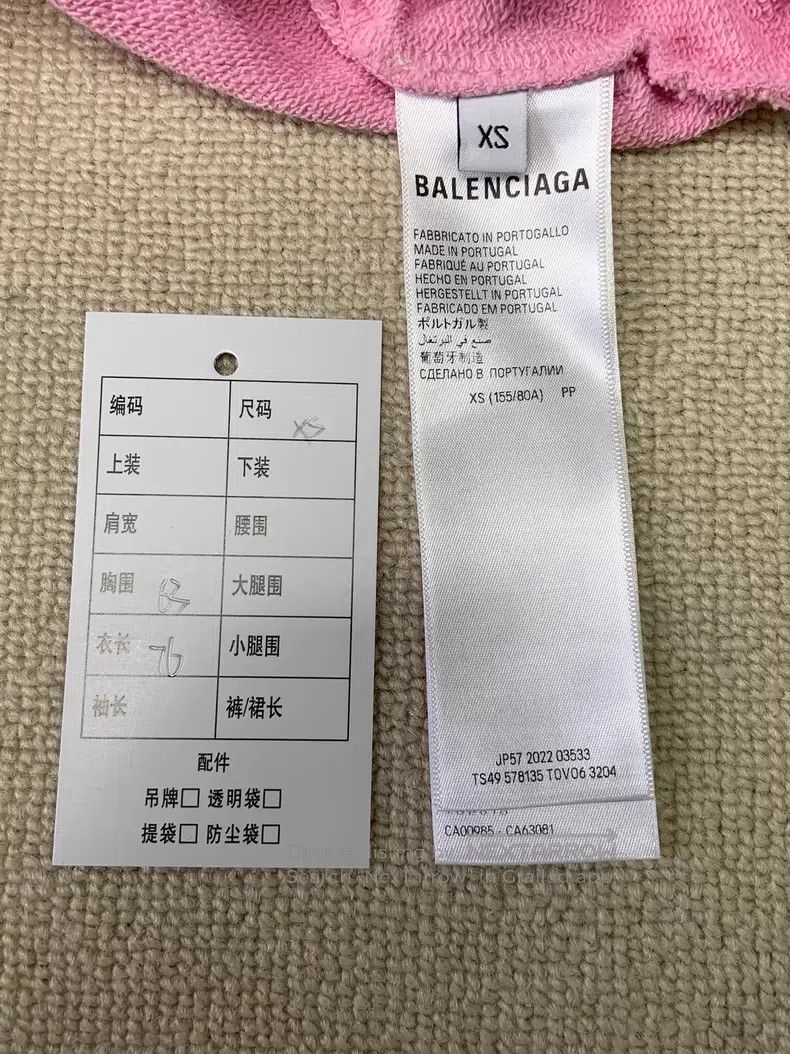 Balenciaga Balenciaga Solid Color Brand Logo Printed Hooded Long Slee Size XS / US 0-2 / IT 36-38 - 4 Thumbnail